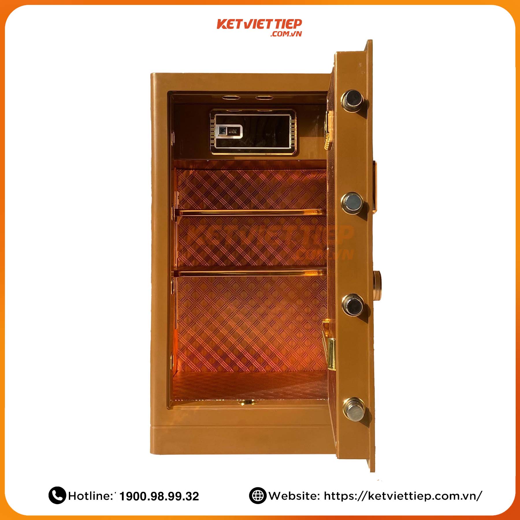 Két sắt nhập khẩu Bofa BF-V-150BS2 Công Nghệ Khóa vân tay điện tử, Kết nối app điện thoại