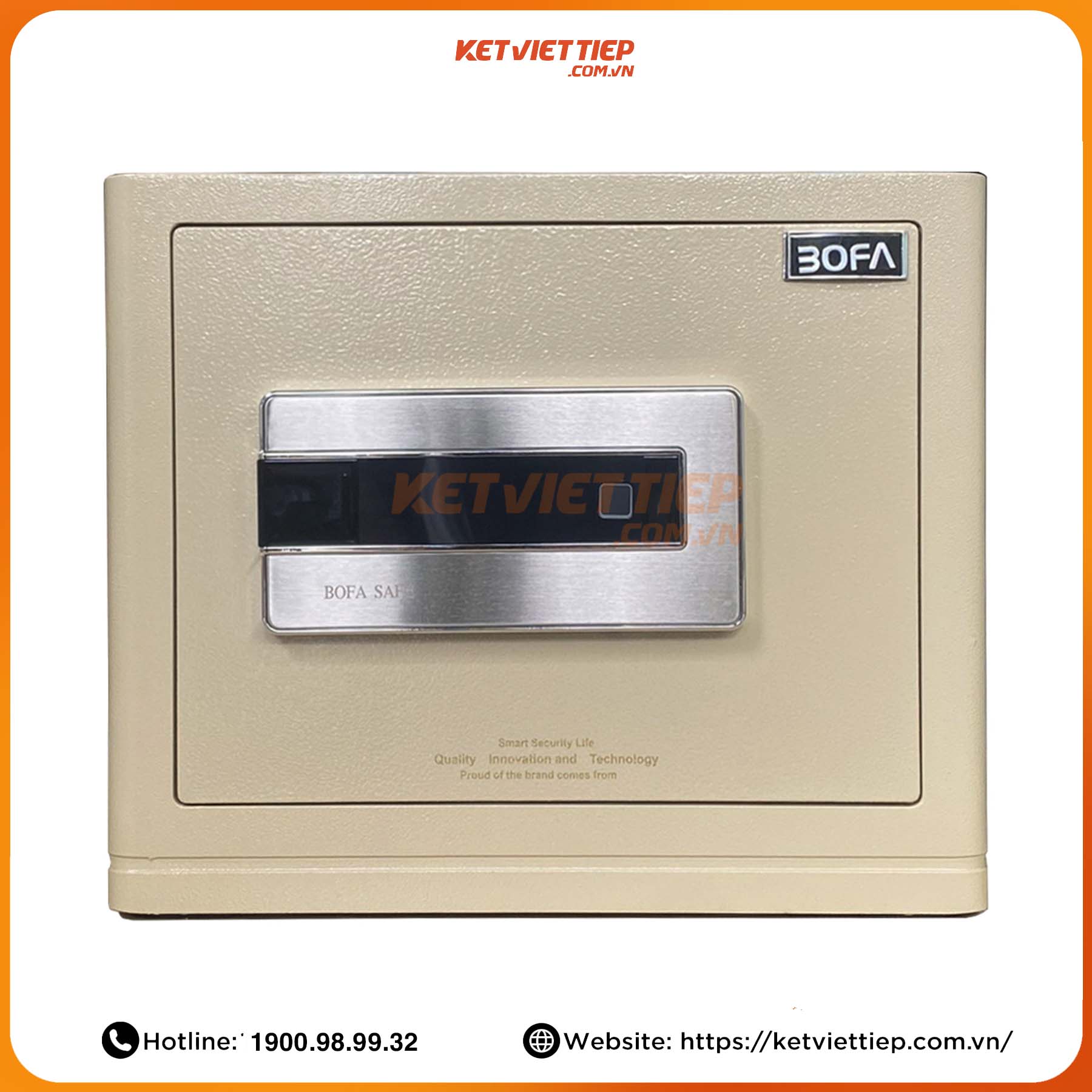 Két sắt Nhập khẩu Bofa FDX-A/D-30 Khóa Vân Tay Điện Tử, Kết Nối Điện Thoại