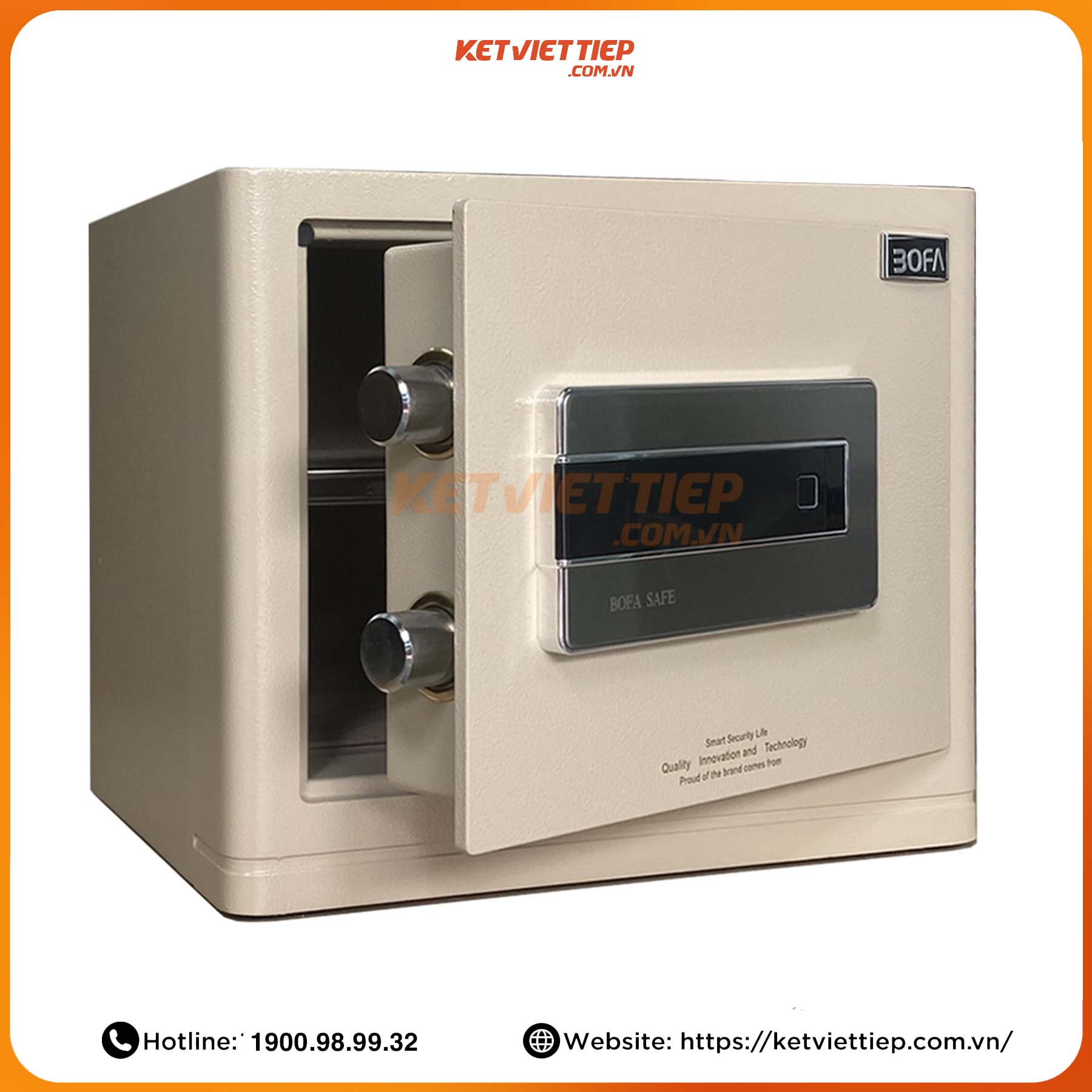 Két sắt Nhập khẩu Bofa FDX-A/D-30 Khóa Vân Tay Điện Tử, Kết Nối Điện Thoại