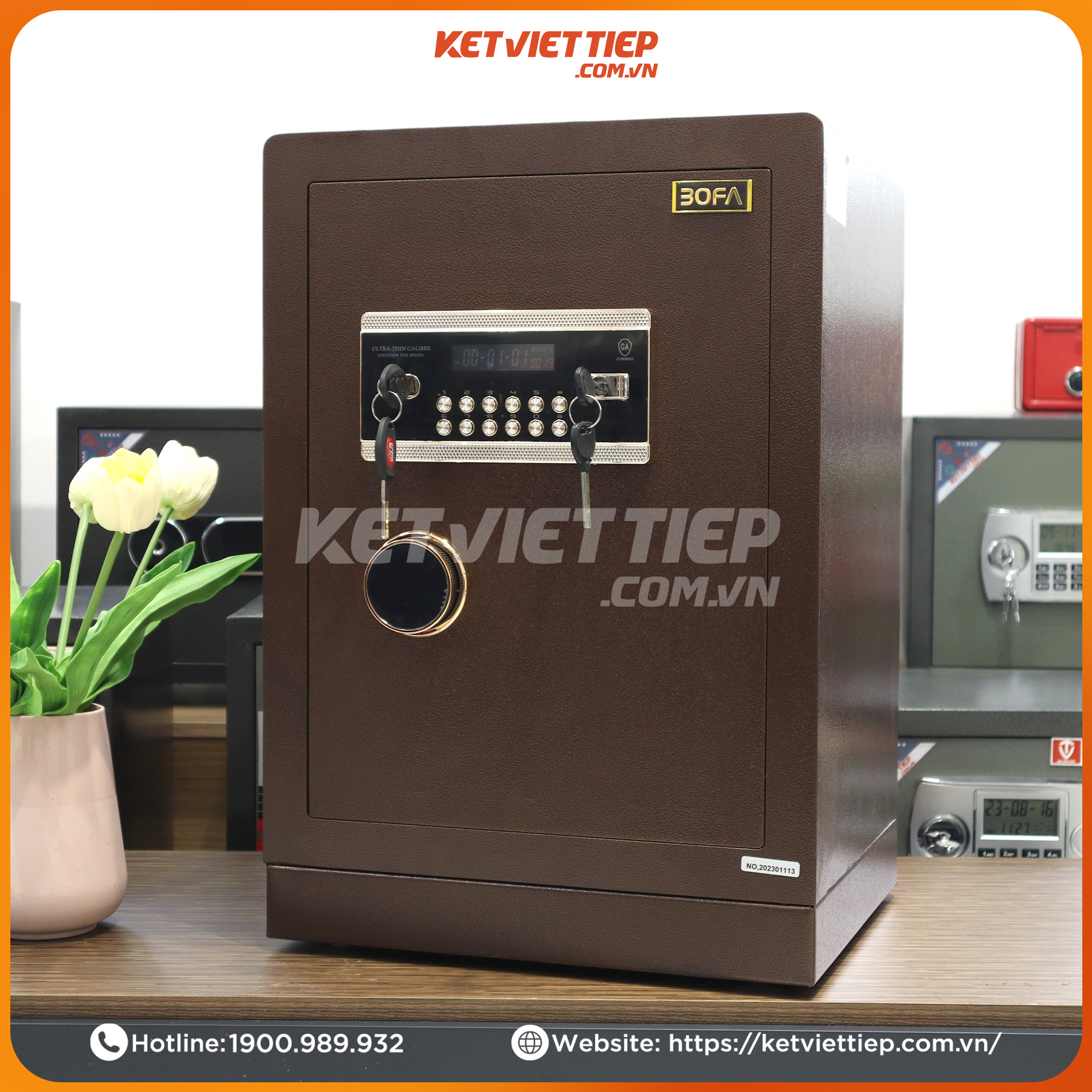 Két sắt Bofa BGX-5/D1-53 khóa điện tử