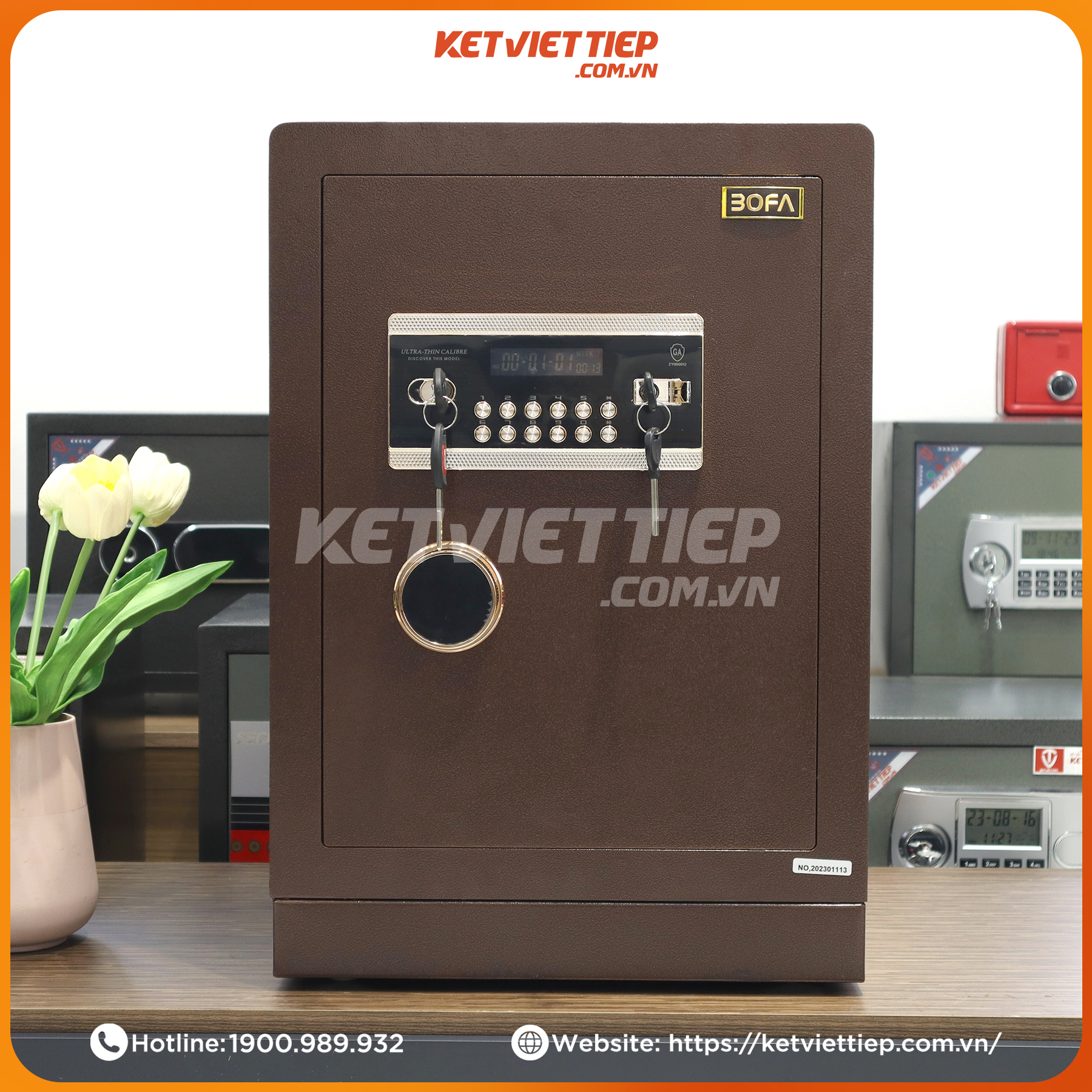 Két sắt Bofa BGX-5/D1-53 khóa điện tử