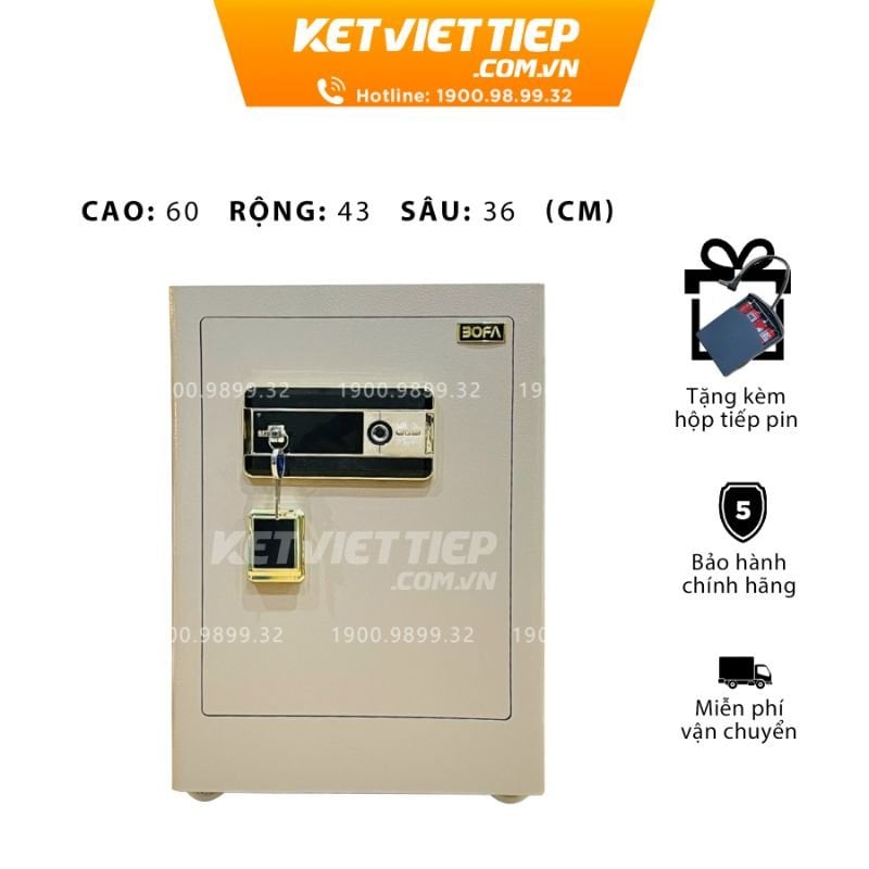 Két Sắt Bofa ZB-60DJ Công Nghệ Đức