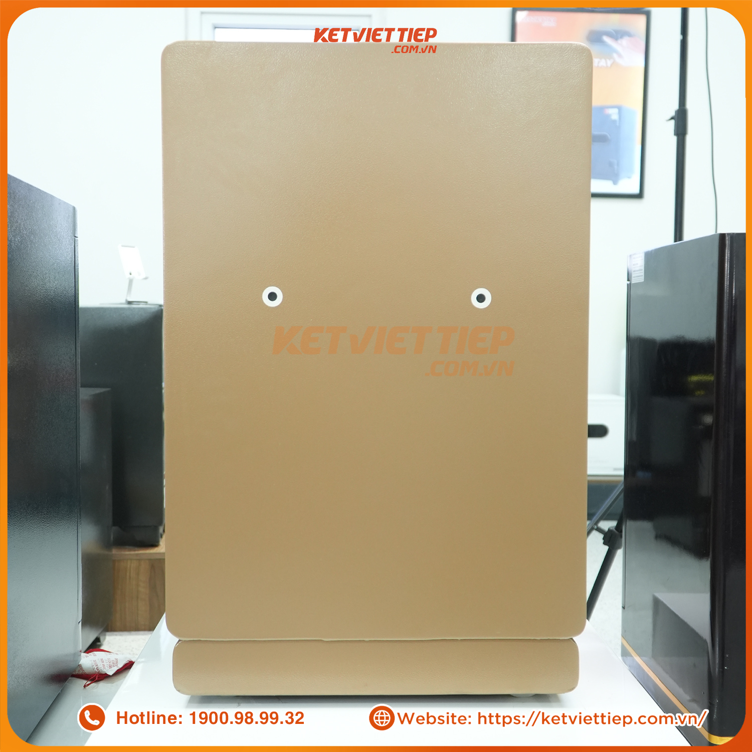 Két sắt nhập khẩu cao cấp Aifeibao HK-A1/D-70-TS khóa vân tay điện tử, có cảnh báo về điện thoại