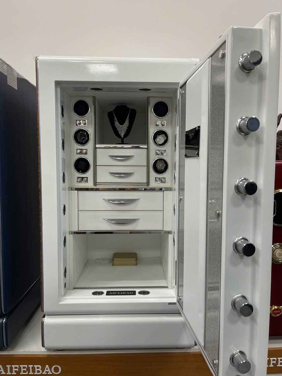 Két Sắt Nhập Khẩu Thông Minh Cao Cấp BENSON120 Nhận Diện Khuôn Mặt - Tích hợp hộp xoay đồng hồ