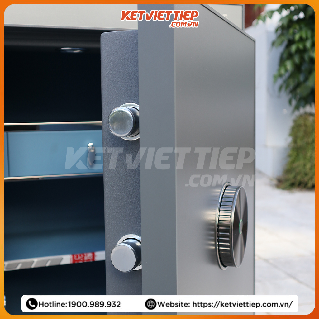 Két sắt nhập khẩu thông minh cao cấp Philips SBX602-5CU khóa bảo mật vân tay điện tử, kết nối wifi