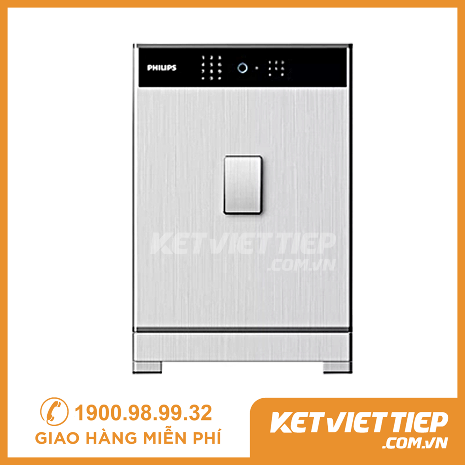 Két sắt Philips SBX701-6B0 Vân Tay Điện Tử Thông Minh Nhập Khẩu Chính Hãng