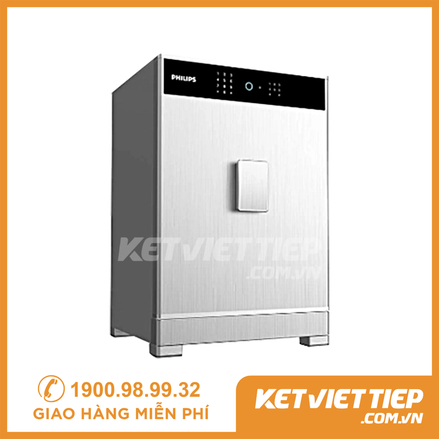 Két sắt Philips SBX701-6B0 Vân Tay Điện Tử Thông Minh Nhập Khẩu Chính Hãng