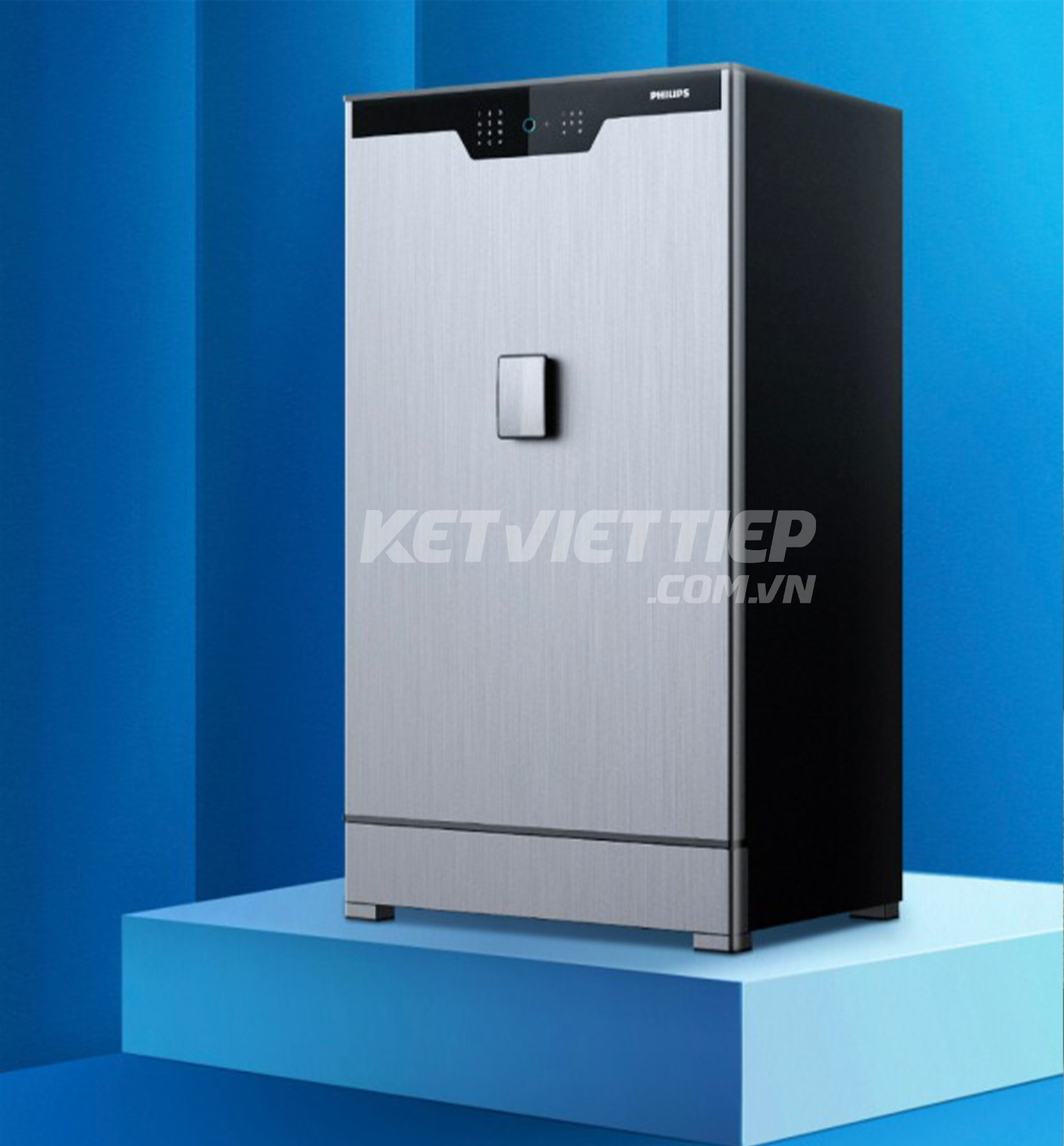 Két Sắt Hạng Sang Philips SBX702-CBX Khóa Vân Tay Điện Tử Thông Minh Nhập Khẩu Chính Hãng