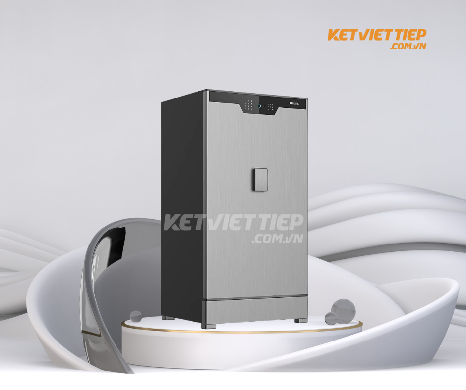 Két Sắt Hạng Sang Philips SBX702-AB0/ABX Khóa Vân Tay Điện Tử Thông Minh Nhập Khẩu Chính Hãng