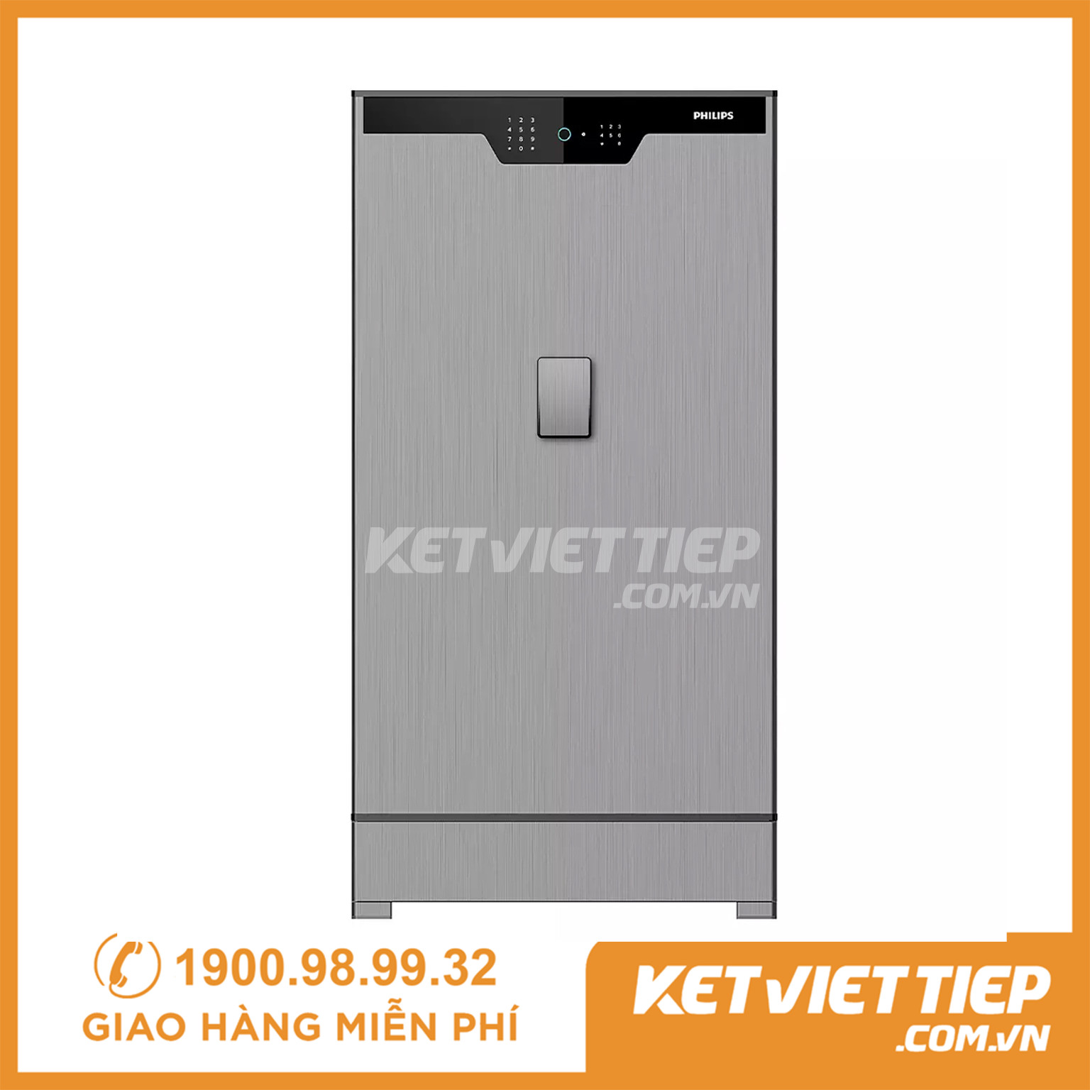 Két Sắt Hạng Sang Philips SBX702-CBX Khóa Vân Tay Điện Tử Thông Minh Nhập Khẩu Chính Hãng