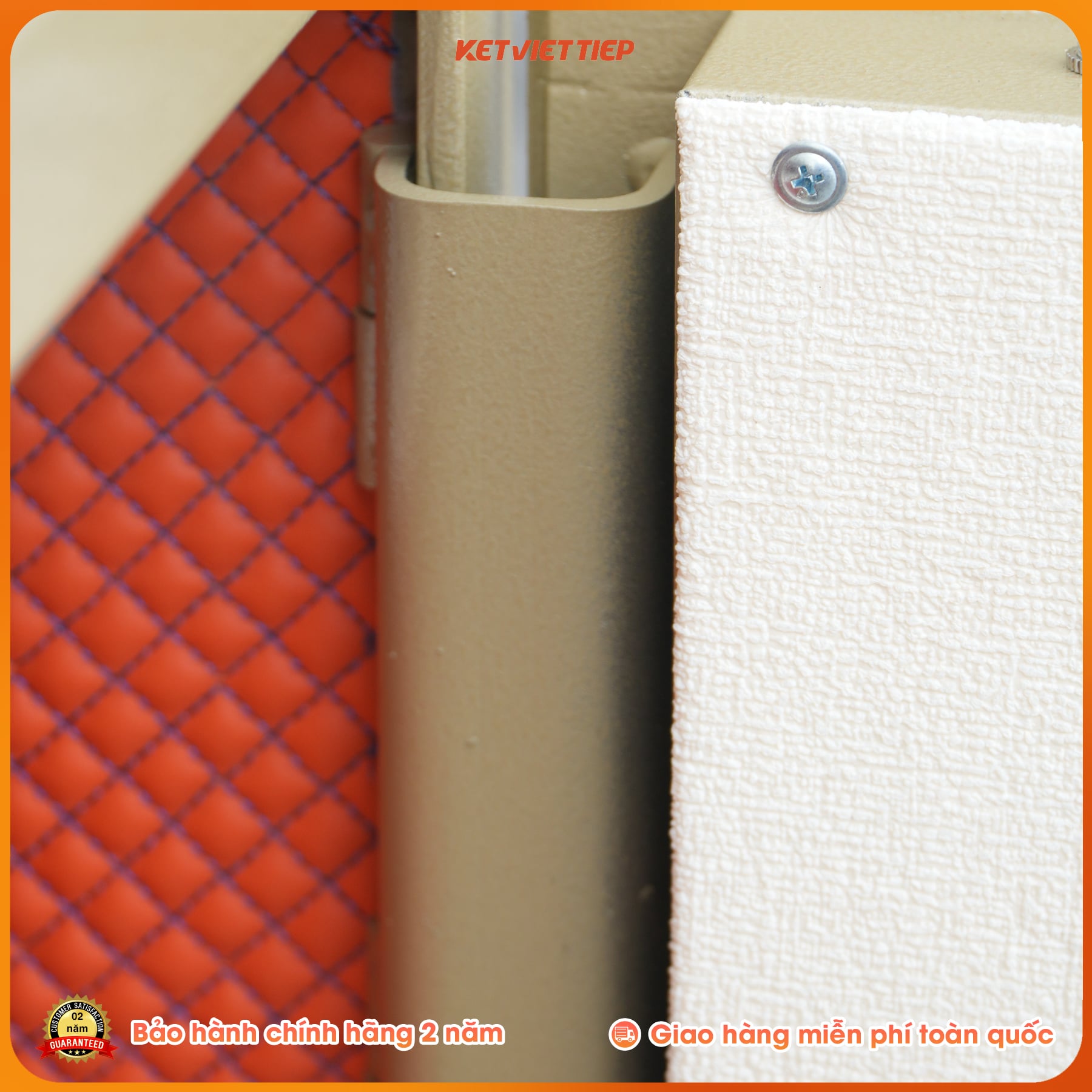 Két sắt mini chống cháy Việt Tiệp KVTSC50DT thép đúc, Kết nối điện thoại thông minh