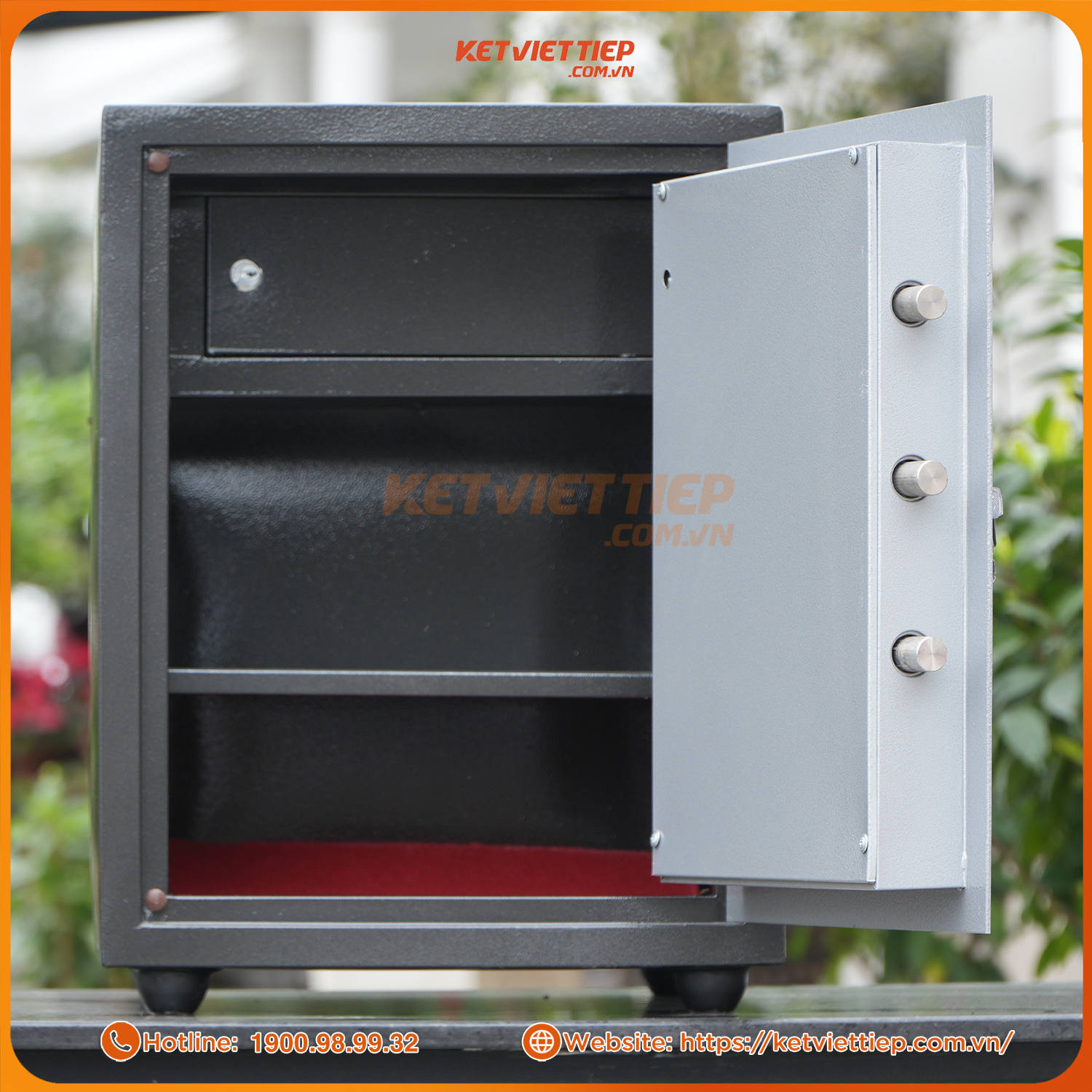 Két sắt Việt Tiệp khóa cơ KCC56KC chống cháy