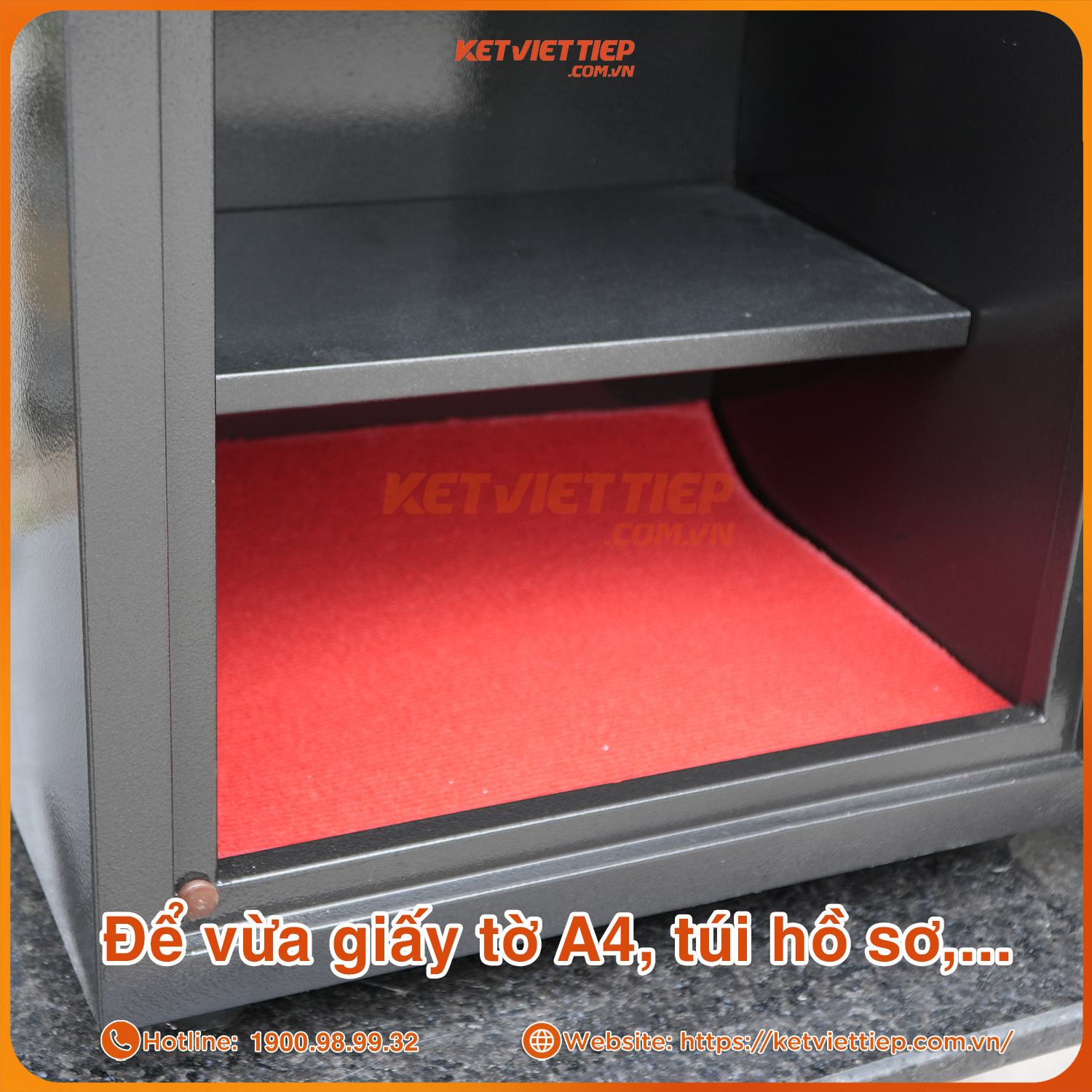 Két sắt Việt Tiệp khóa cơ KCC56KC chống cháy