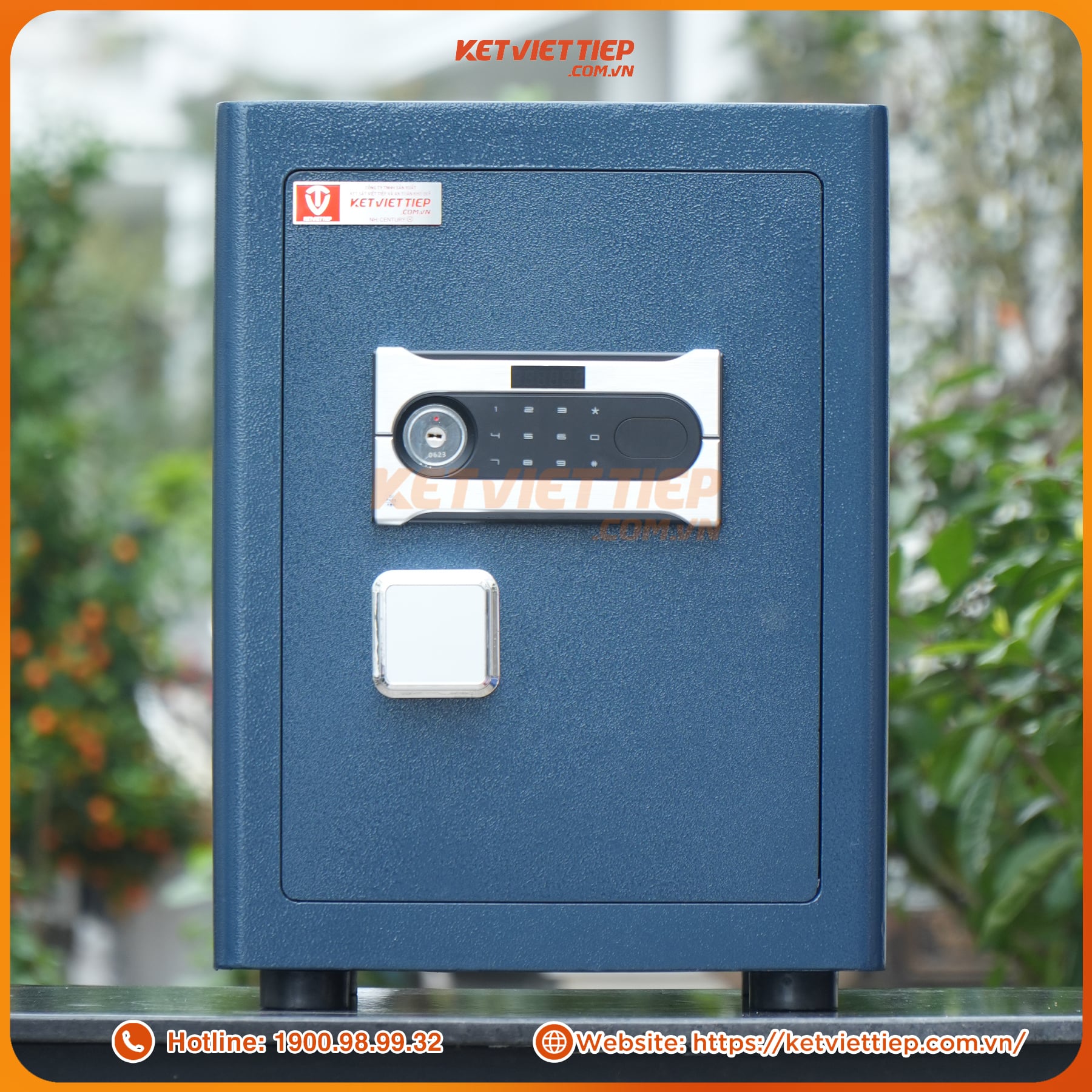 Két sắt Việt Tiệp siêu cường KVTSC65 điện tử thép đúc đặc nguyên tấm