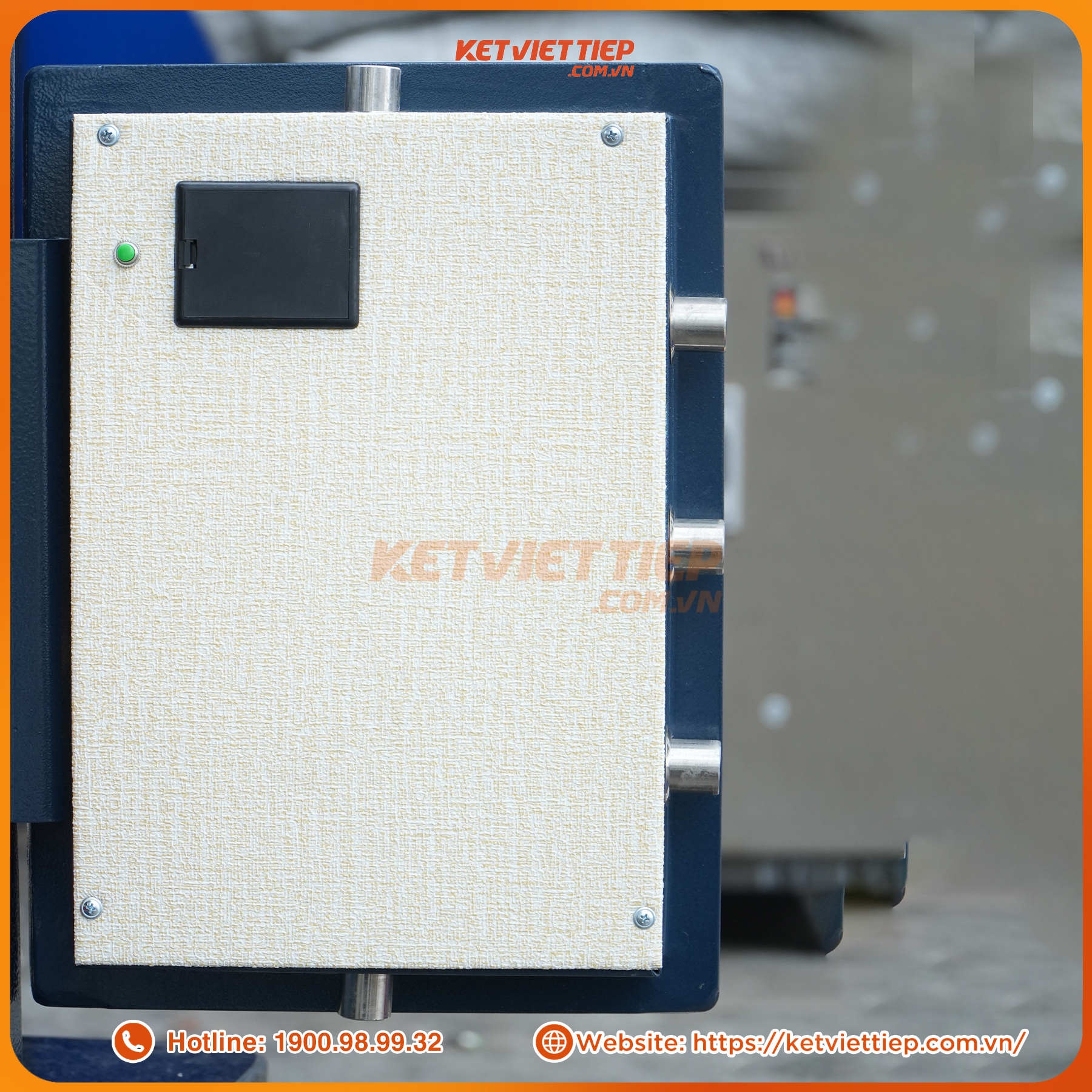 Két sắt Việt Tiệp siêu cường KVTSC65 điện tử thép đúc đặc nguyên tấm