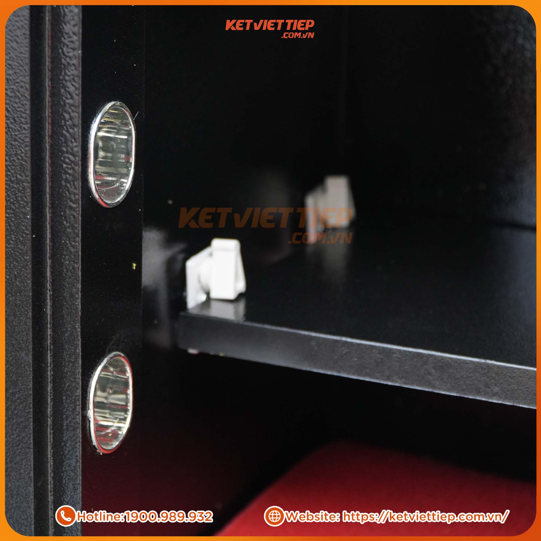 Két Sắt Việt Tiệp Vân Tay Điện tử KVTSC60 Chống cháy, Báo Động về Điện Thoại