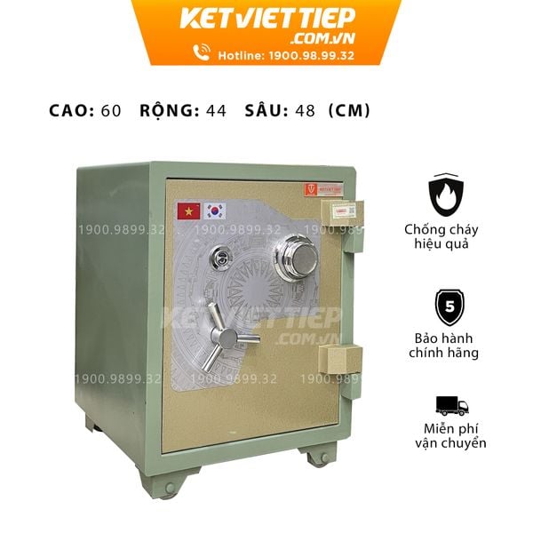 Két sắt siêu cường Việt Tiệp KVTSC168 Khóa cơ