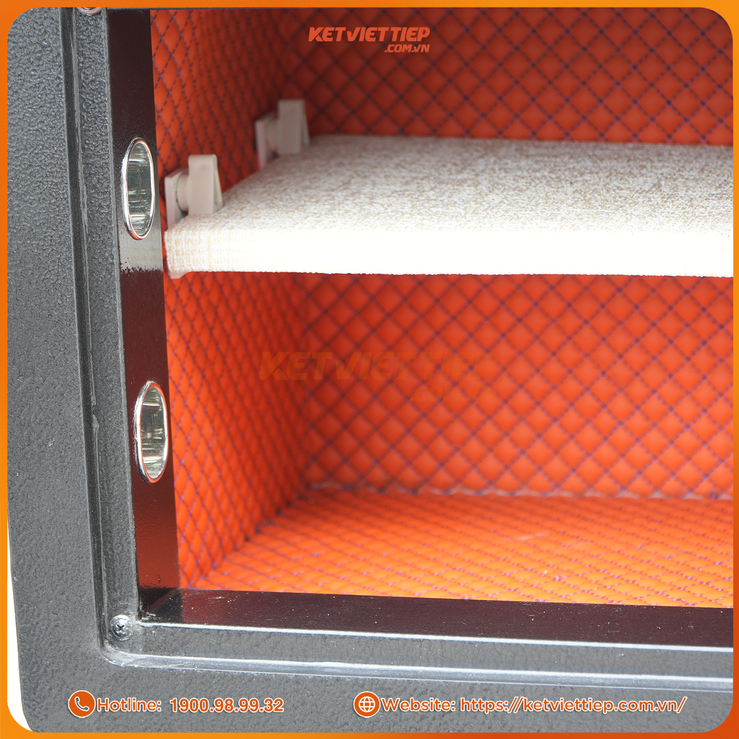 Két sắt mini chống cháy KVTSC25 khóa cơ đổi mã