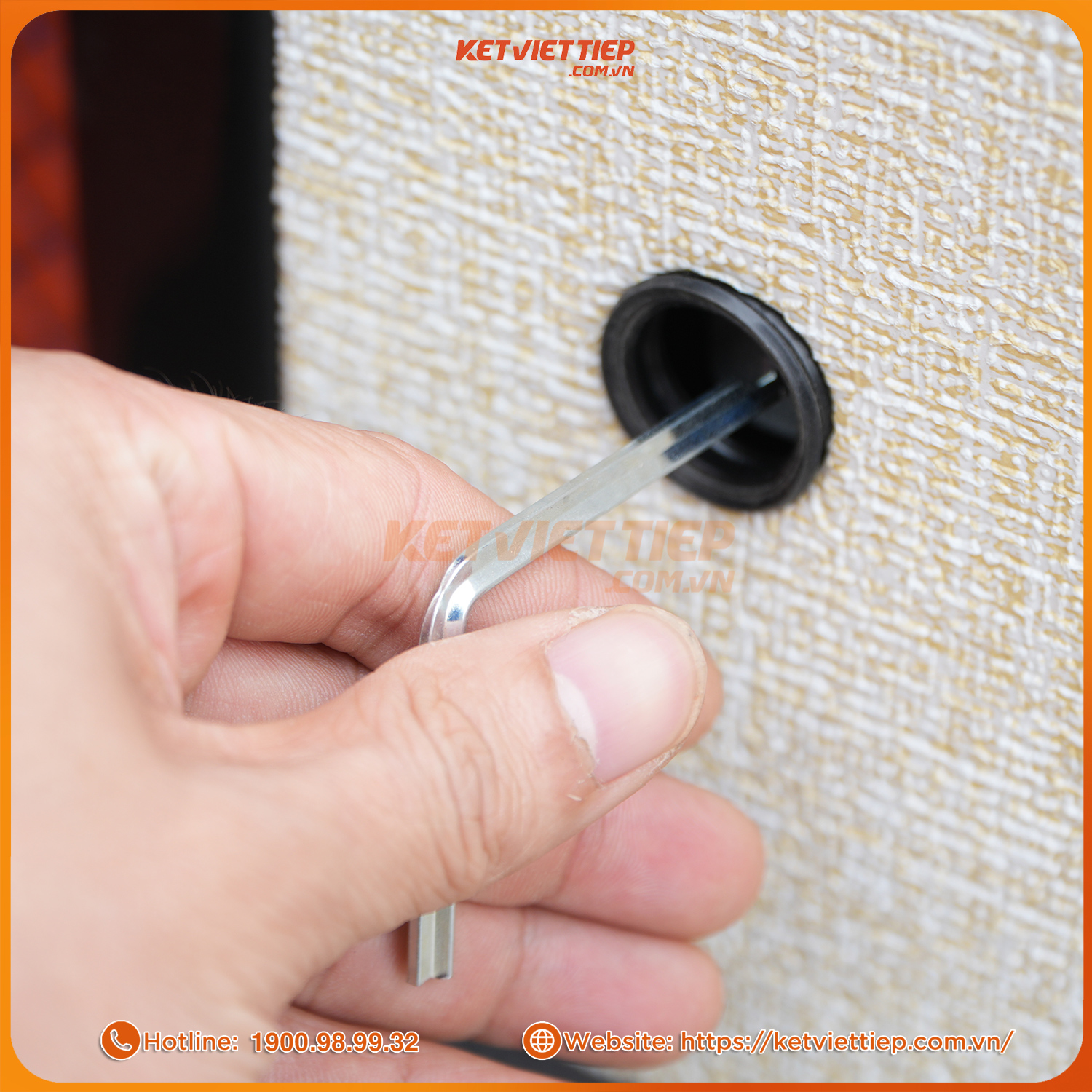 Két sắt mini chống cháy KVTSC25 khóa cơ đổi mã