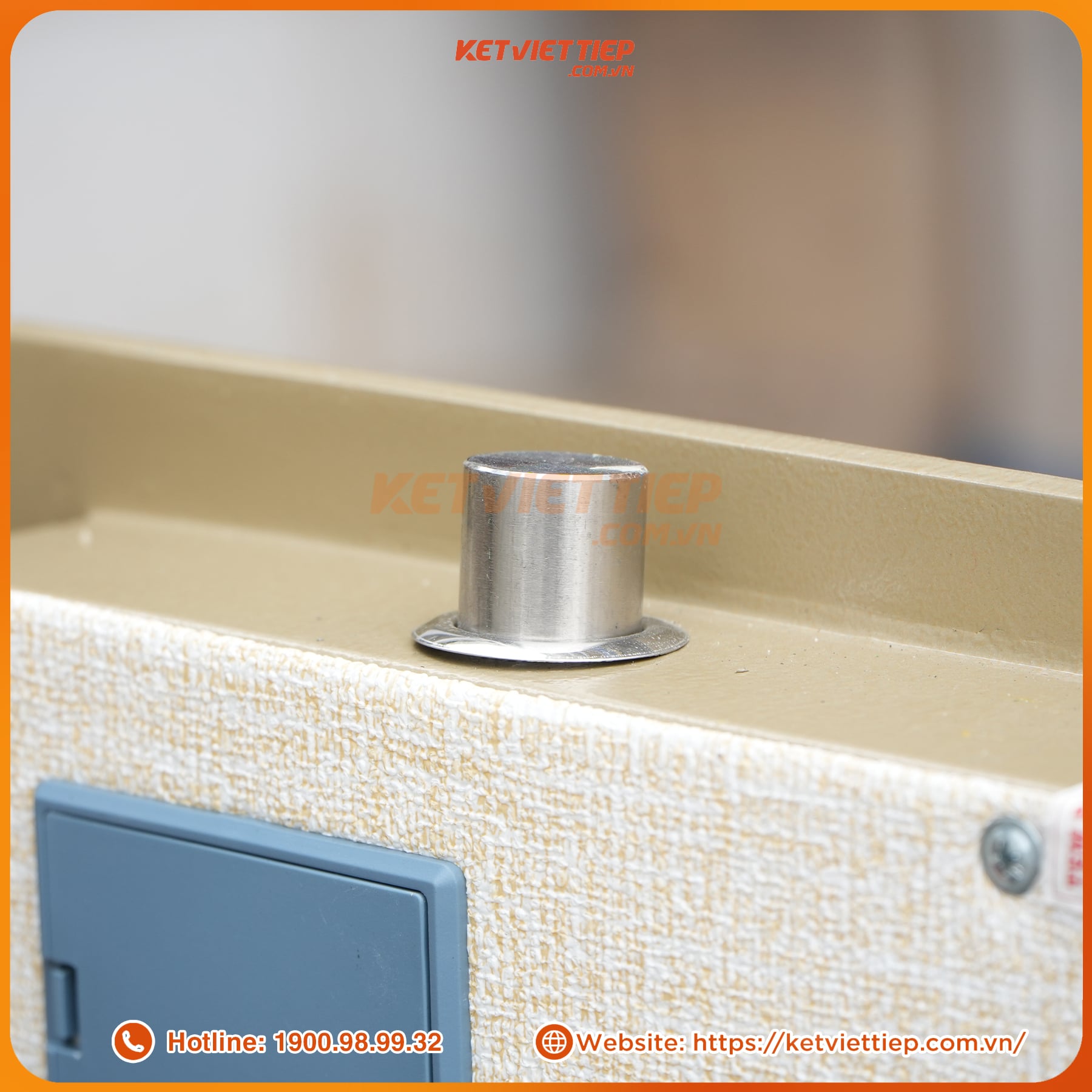 Két sắt siêu cường Việt Tiệp KVTSC166VTDT khóa vân tay điện tử mẫu mới + app điện thoại