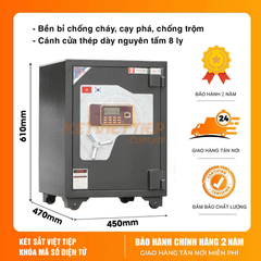 Két sắt siêu cường Việt Tiệp KVTSC168 Điện tử