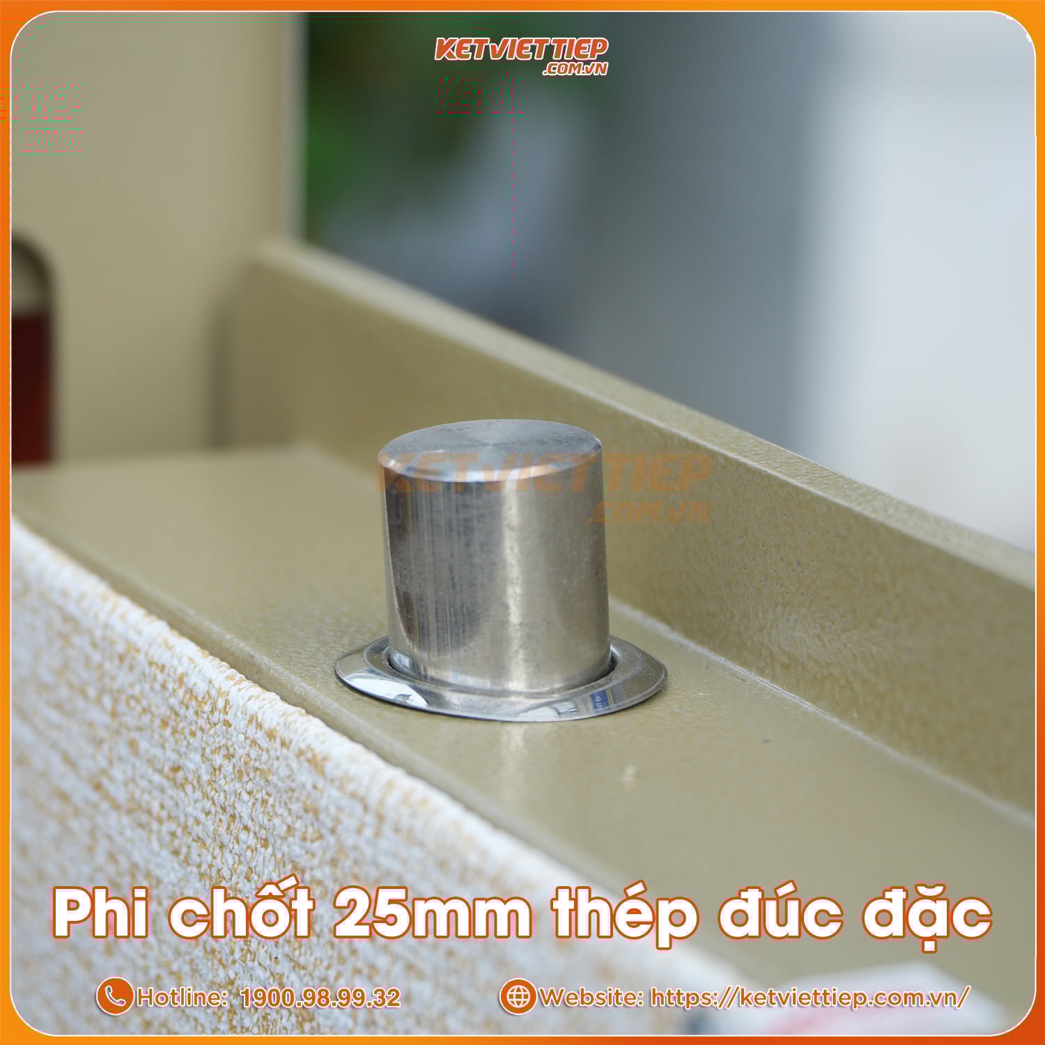 Két sắt MINI siêu cường Việt Tiệp KVTSC166 Khóa Cơ Đổi Mã chống cháy