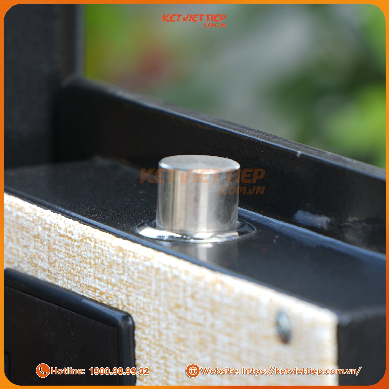 Két Sắt Siêu Cường Việt Tiệp SCT50 Khóa Vân Tay Điện Tử, Cảnh Báo Về Điện Thoại