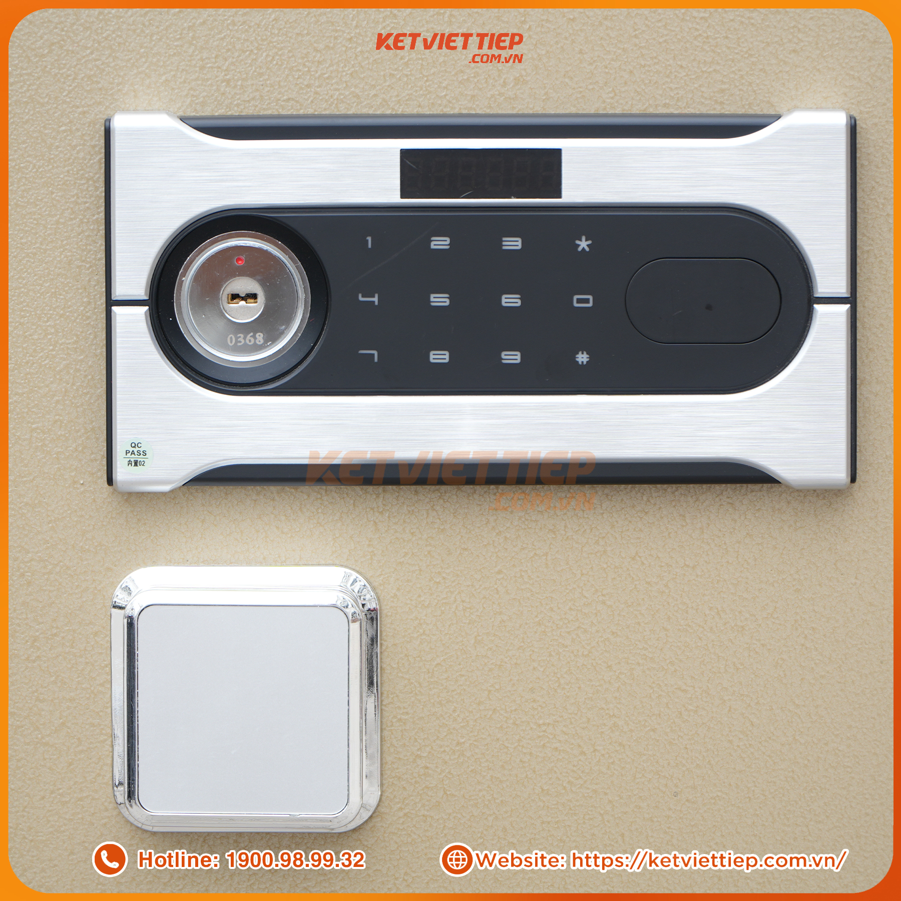 Két Việt Tiệp Siêu Cường Mini KVTSC166 Điện Tử