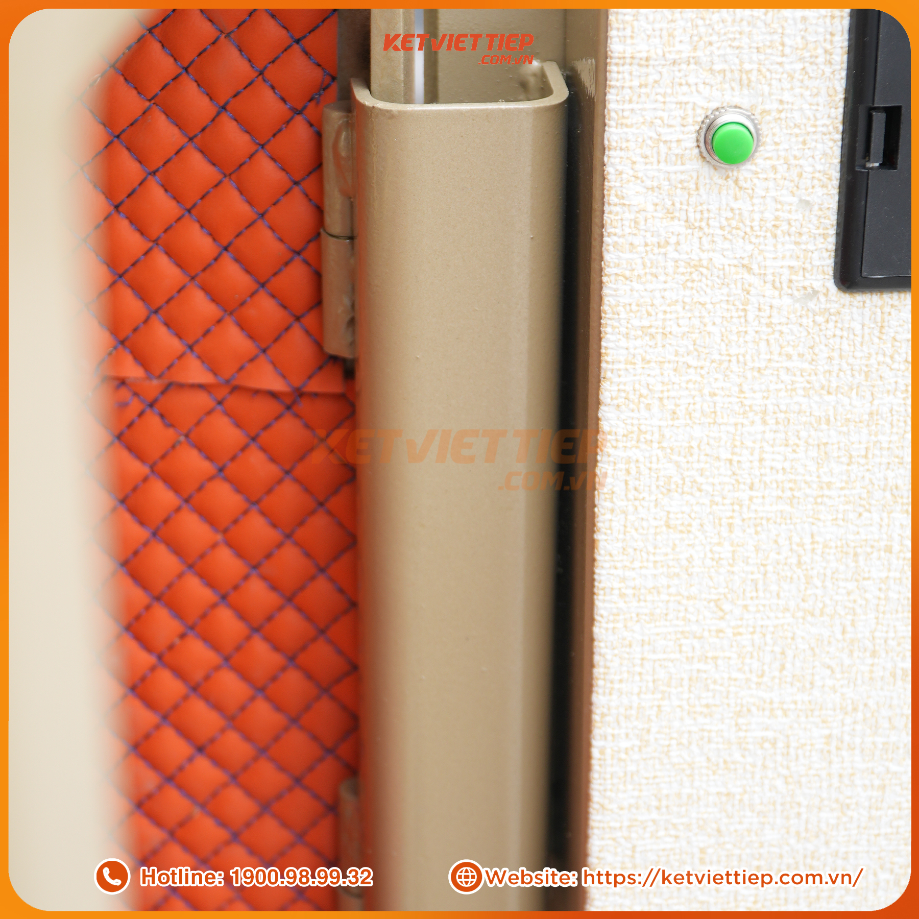 Két sắt Việt Tiệp KVTSC34DT khóa điện tử cánh cửa thép đúc dày 7 ly, có kết nối app điện thoại