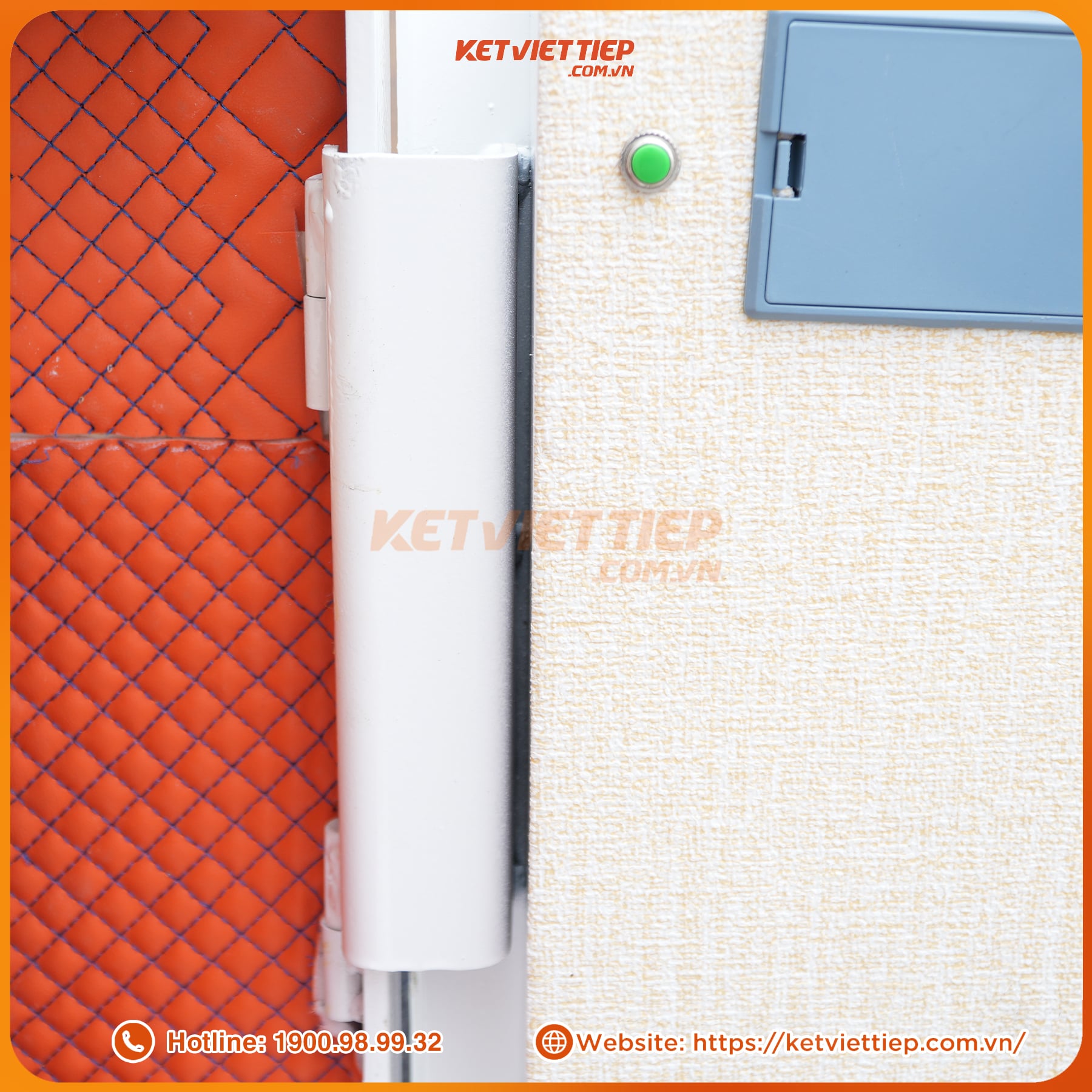 Két sắt siêu cường Việt Tiệp KVTSC166 Khóa điện tử mới màu trắng