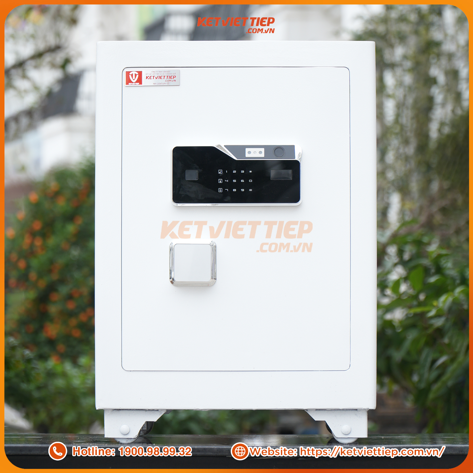 Két sắt  Việt Tiệp thông minh cao cấp SPM800 nhận diện khuôn mặt