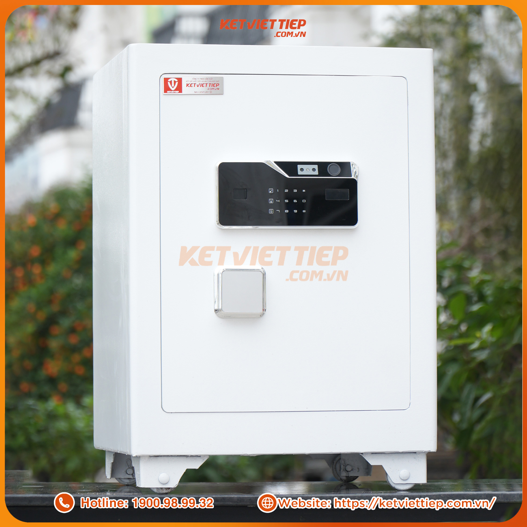 Két sắt  Việt Tiệp thông minh cao cấp SPM800 nhận diện khuôn mặt