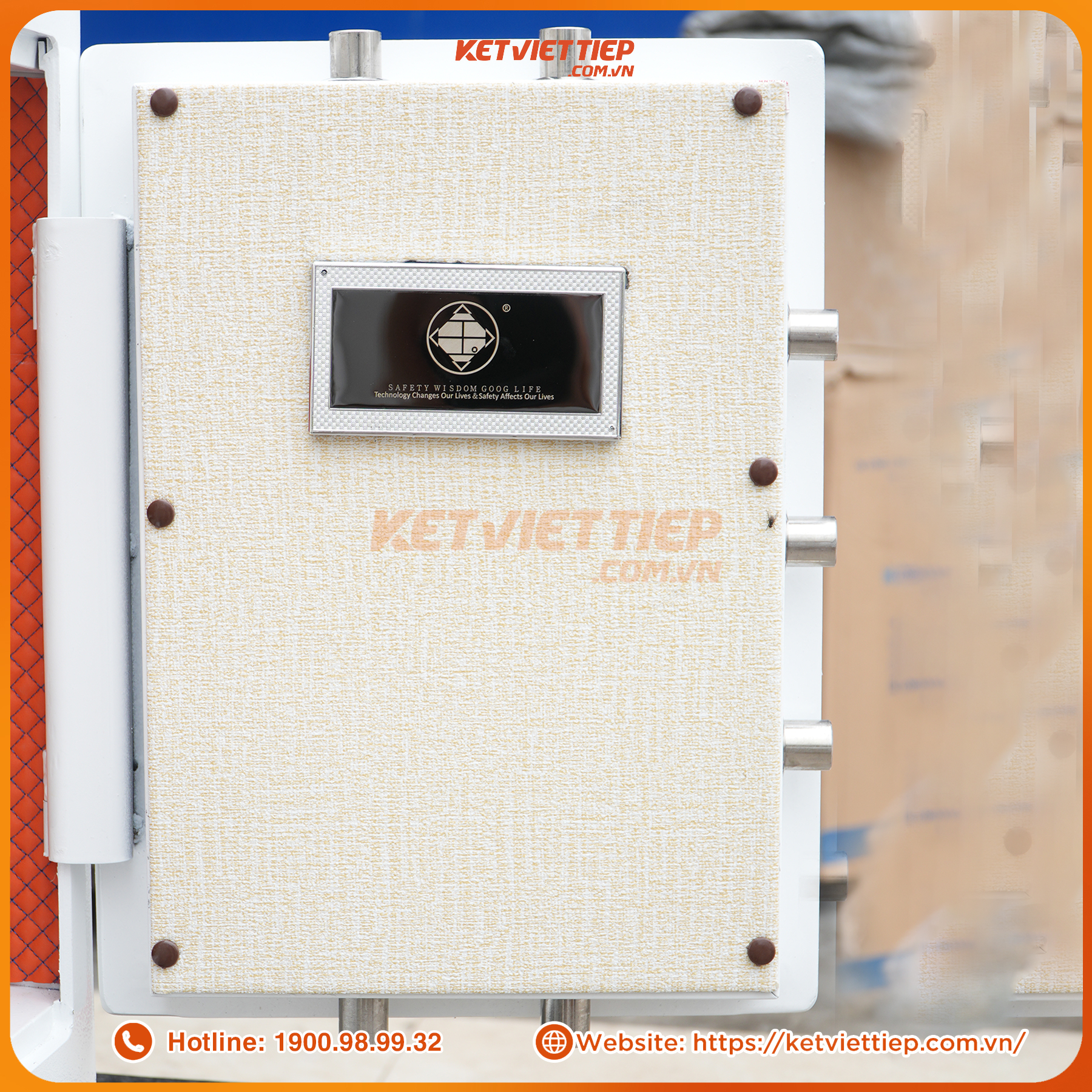 Két sắt  Việt Tiệp thông minh cao cấp SPM800 nhận diện khuôn mặt