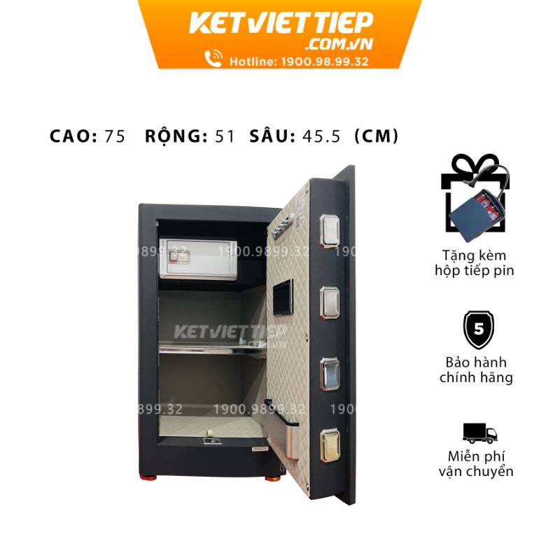 Két sắt thông minh Aifeibao HK-M/D-75_AS