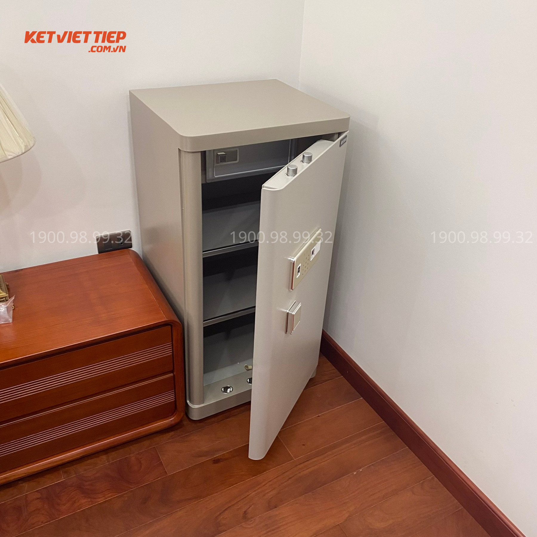 Két sắt thông minh Aifeibao HK-M/D-100-AL vân tay điện tử