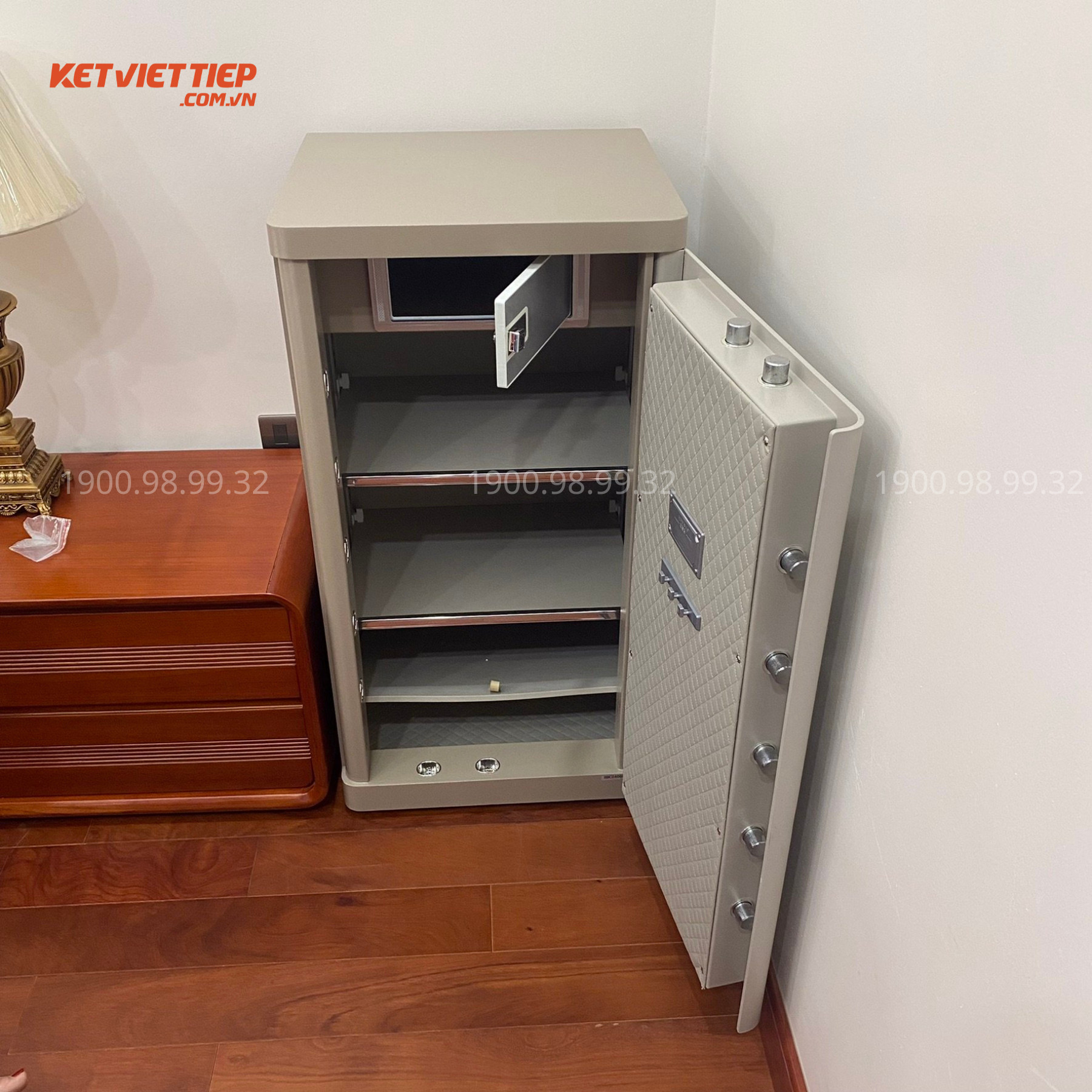 Két sắt thông minh Aifeibao HK-M/D-100-AL vân tay điện tử