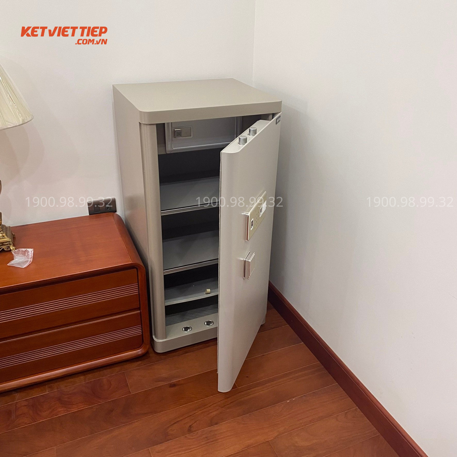 Két sắt thông minh Aifeibao HK-M/D-100-AL vân tay điện tử