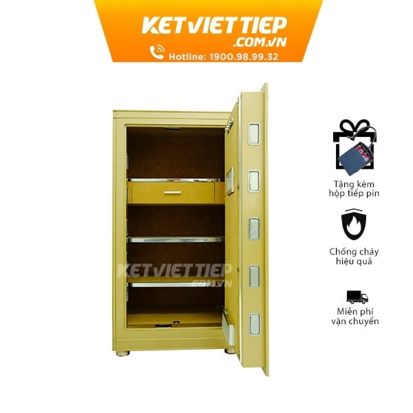 Két sắt thông minh nhận diện khuôn mặt HK-100-BR