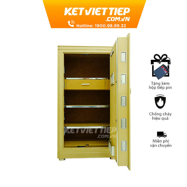 Két sắt thông minh nhận diện khuôn mặt HK-80-BR