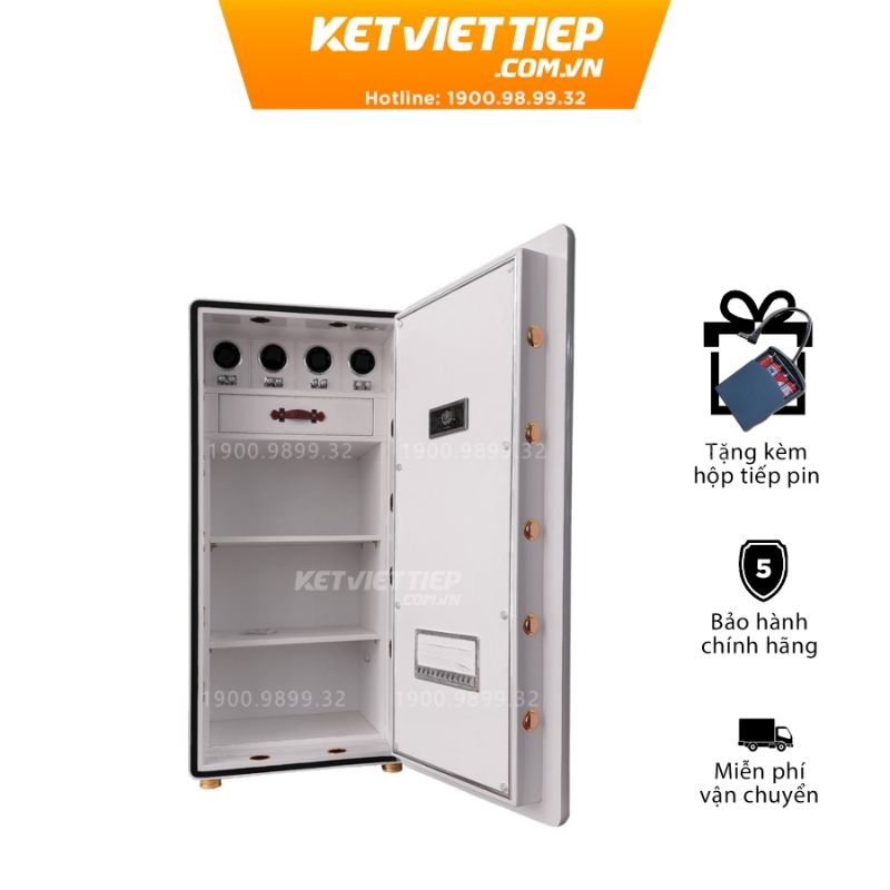 Két sắt nhập khẩu Aifeibao HK-A1/D-120-ALS Phiên bản có đồng hồ cơ
