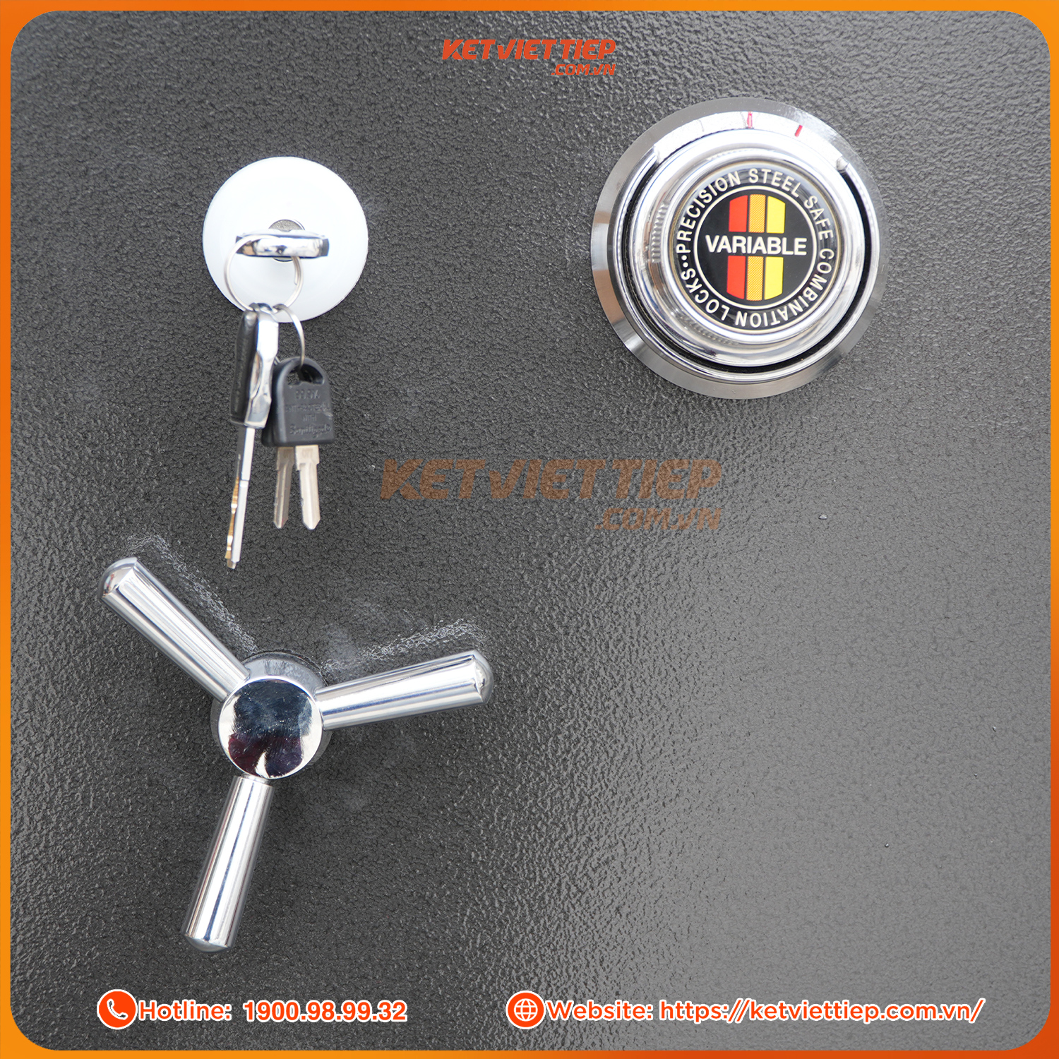 Két Sắt Việt Tiệp K141 - Cao 1m4 To Cỡ Lớn, Khóa Cơ Đổi Mã, Chống Cháy