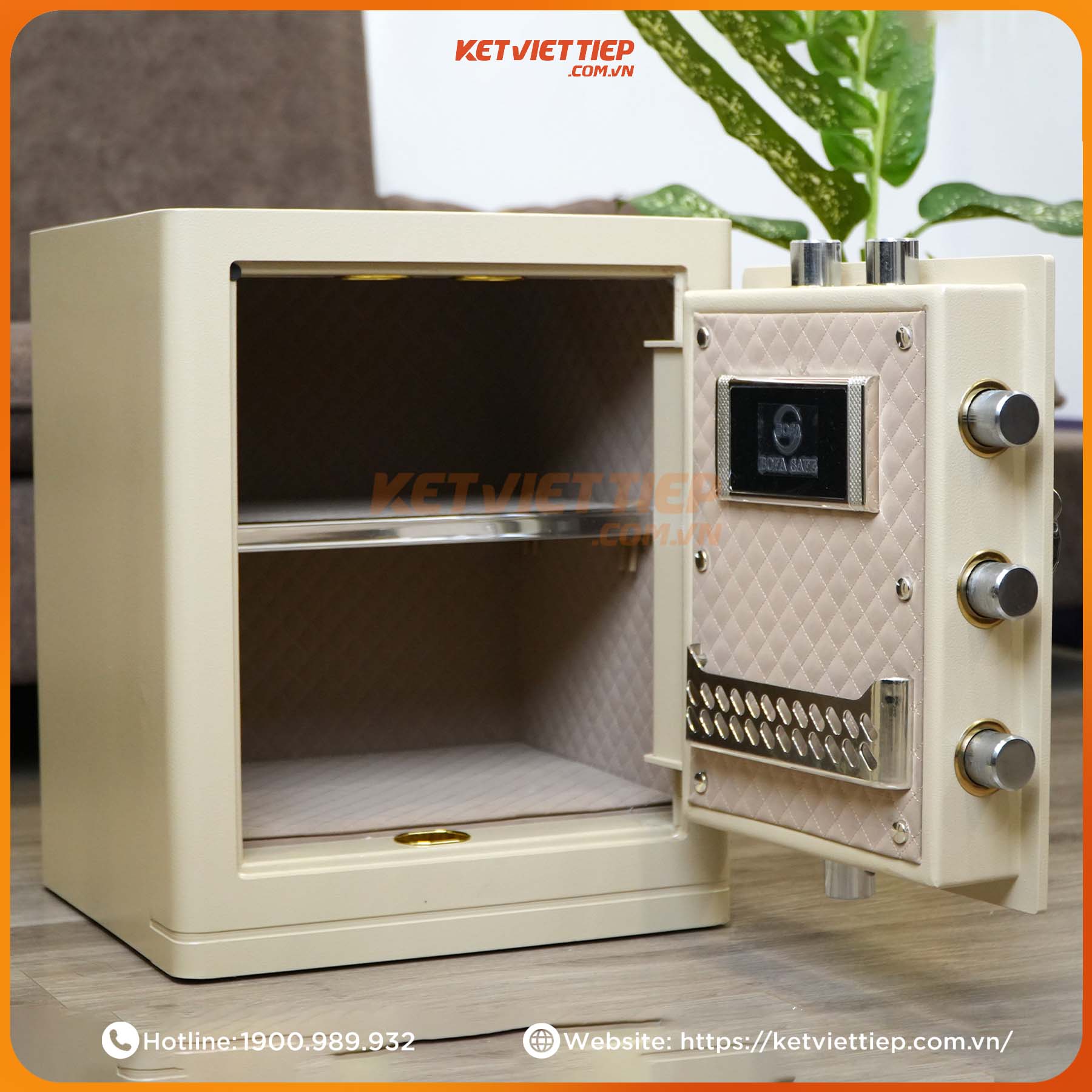 Két sắt Bofa FDX-A/D-45 Khóa Vân Tay Điện Tử