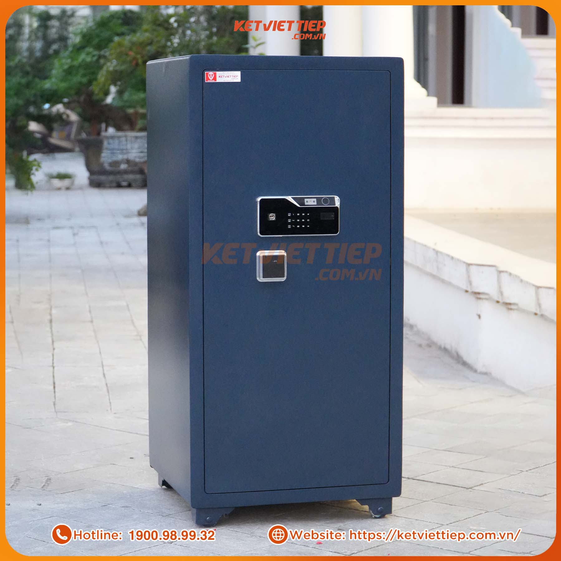 Két sắt Việt Tiệp KCC300 Khóa vân tay điện tử Công Nghệ Mới