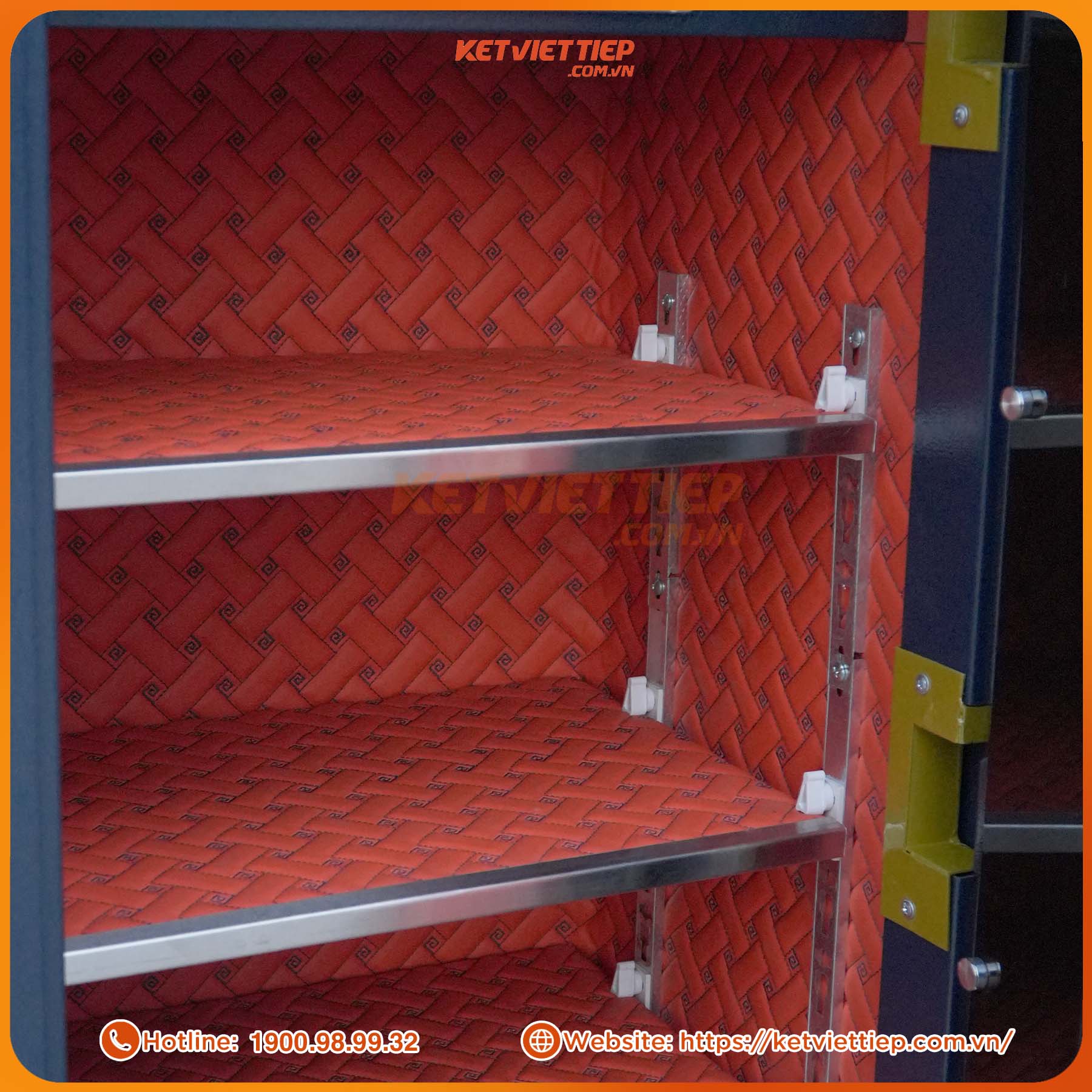 Két sắt Việt Tiệp KCC300 Khóa vân tay điện tử Công Nghệ Mới