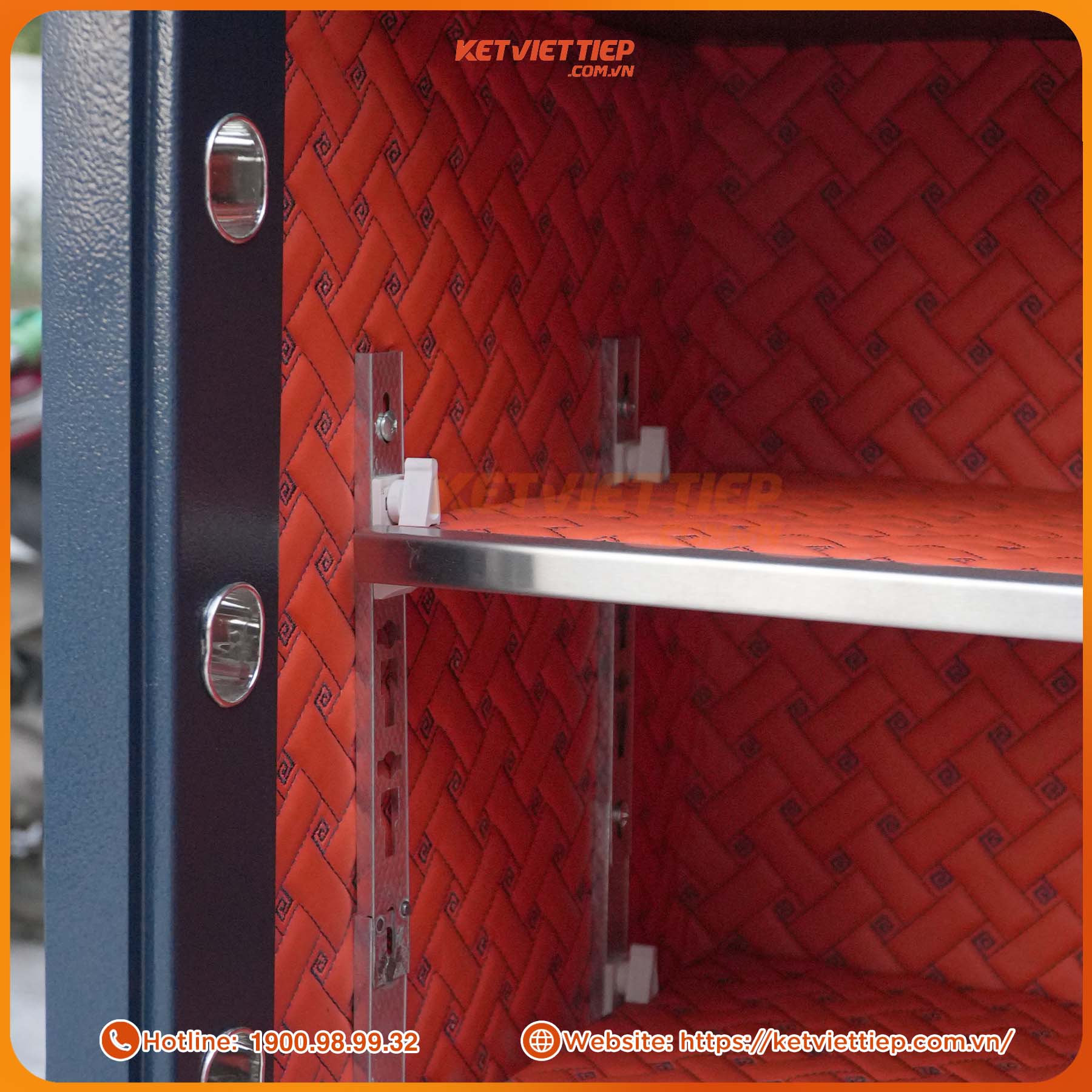 Két sắt Việt Tiệp KCC300 Khóa vân tay điện tử Công Nghệ Mới