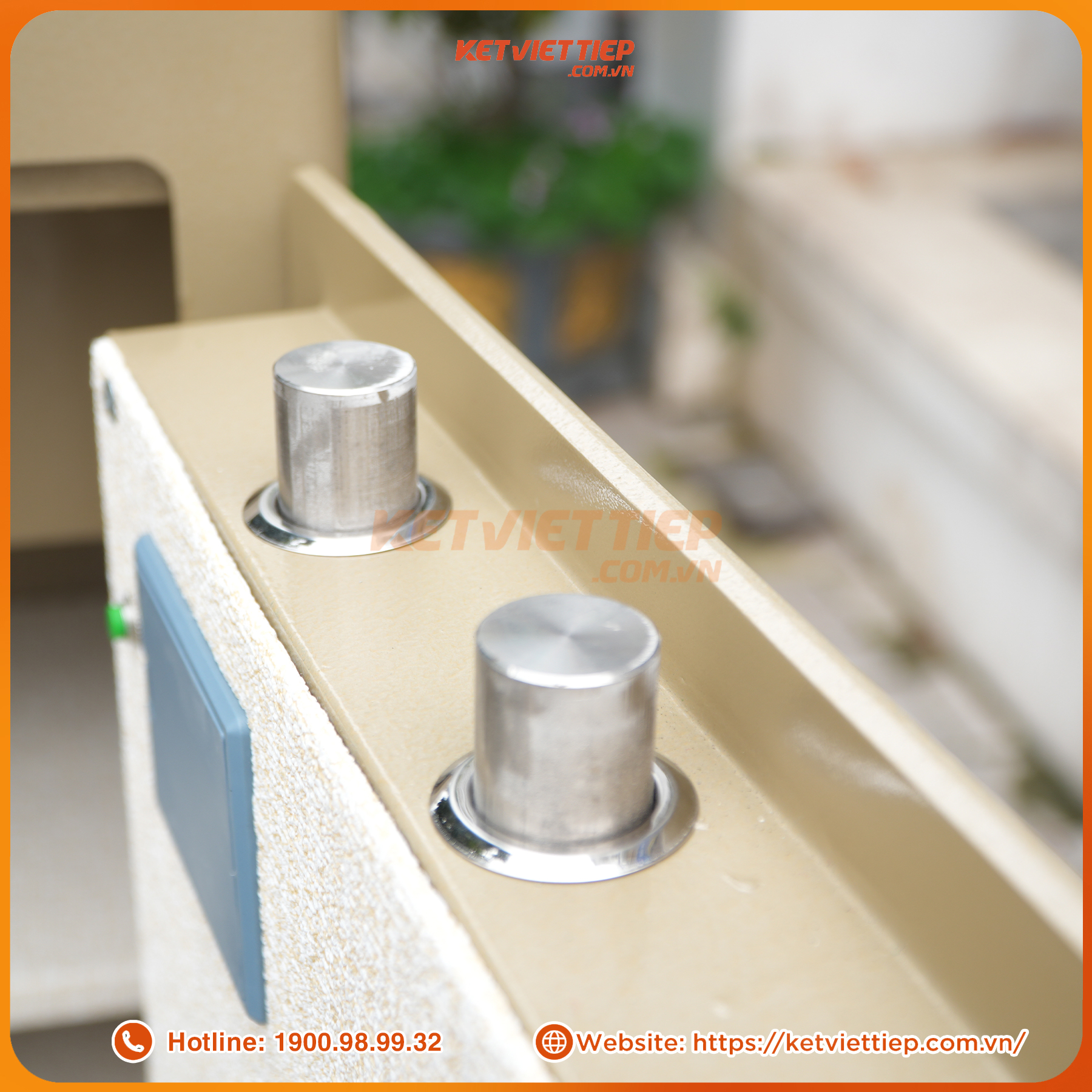 Két Việt Tiệp KSC66VTDT Vân Tay Điện Tử Kết Nối Thông Minh Về Điện Thoại