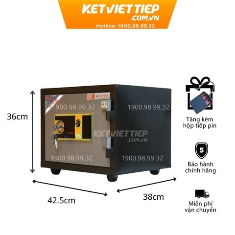 két sắt vân tay kvt38vt