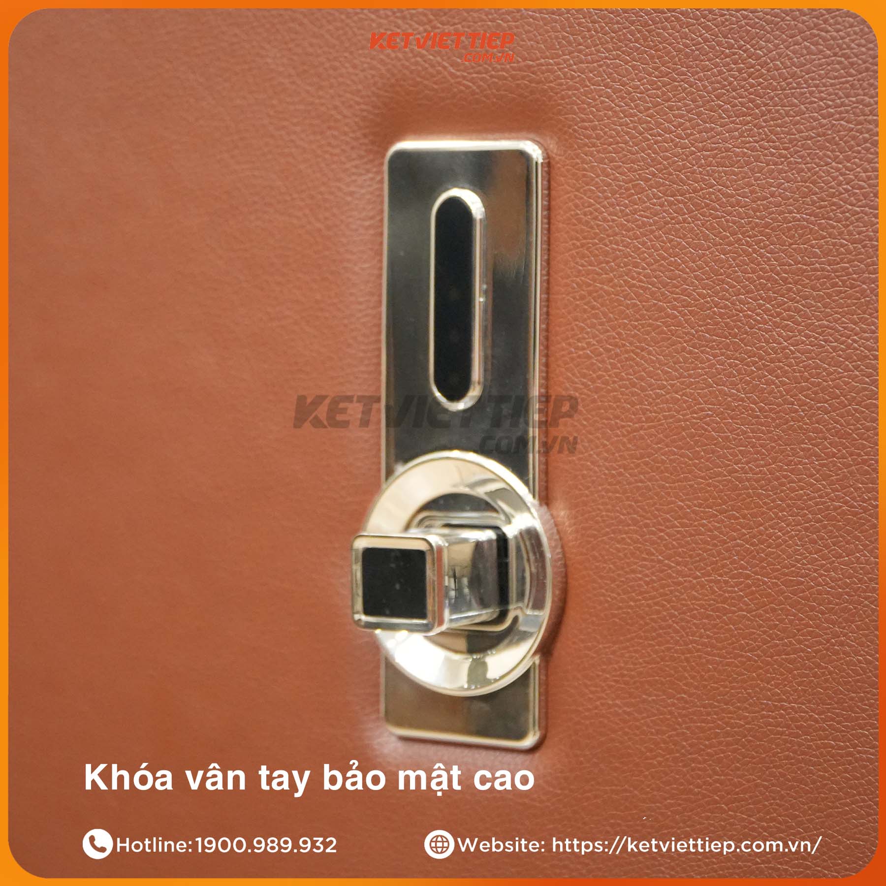 Két sắt nhập khẩu vân tay chống cháy công nghệ mới Airlux LEW 60