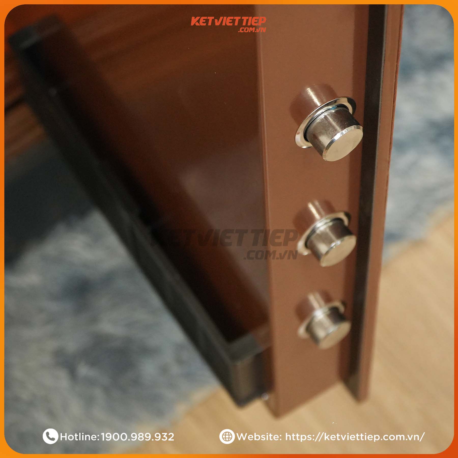 Két sắt nhập khẩu vân tay chống cháy công nghệ mới Airlux LEW 60