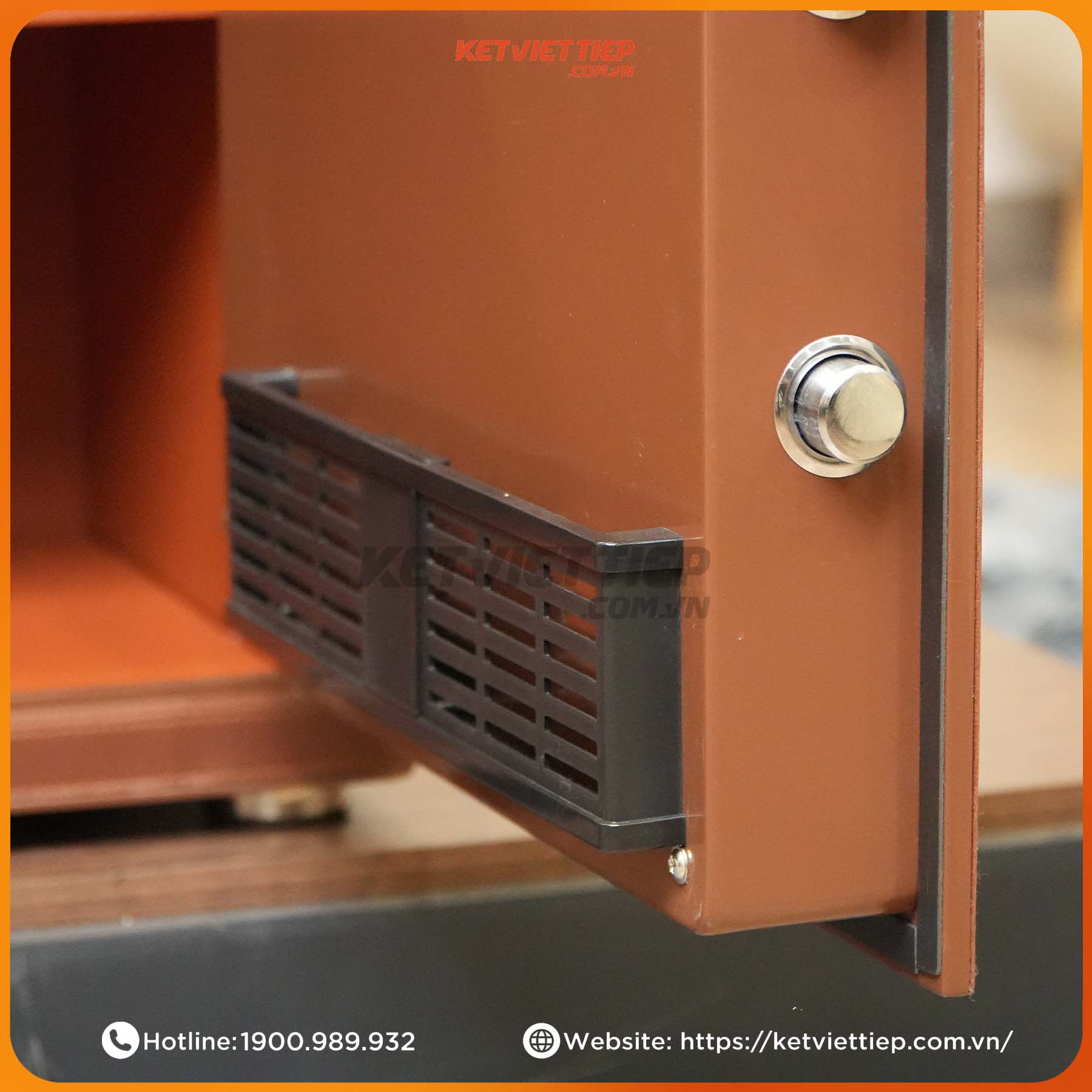 Két sắt nhập khẩu vân tay chống cháy công nghệ mới Airlux LEW 60